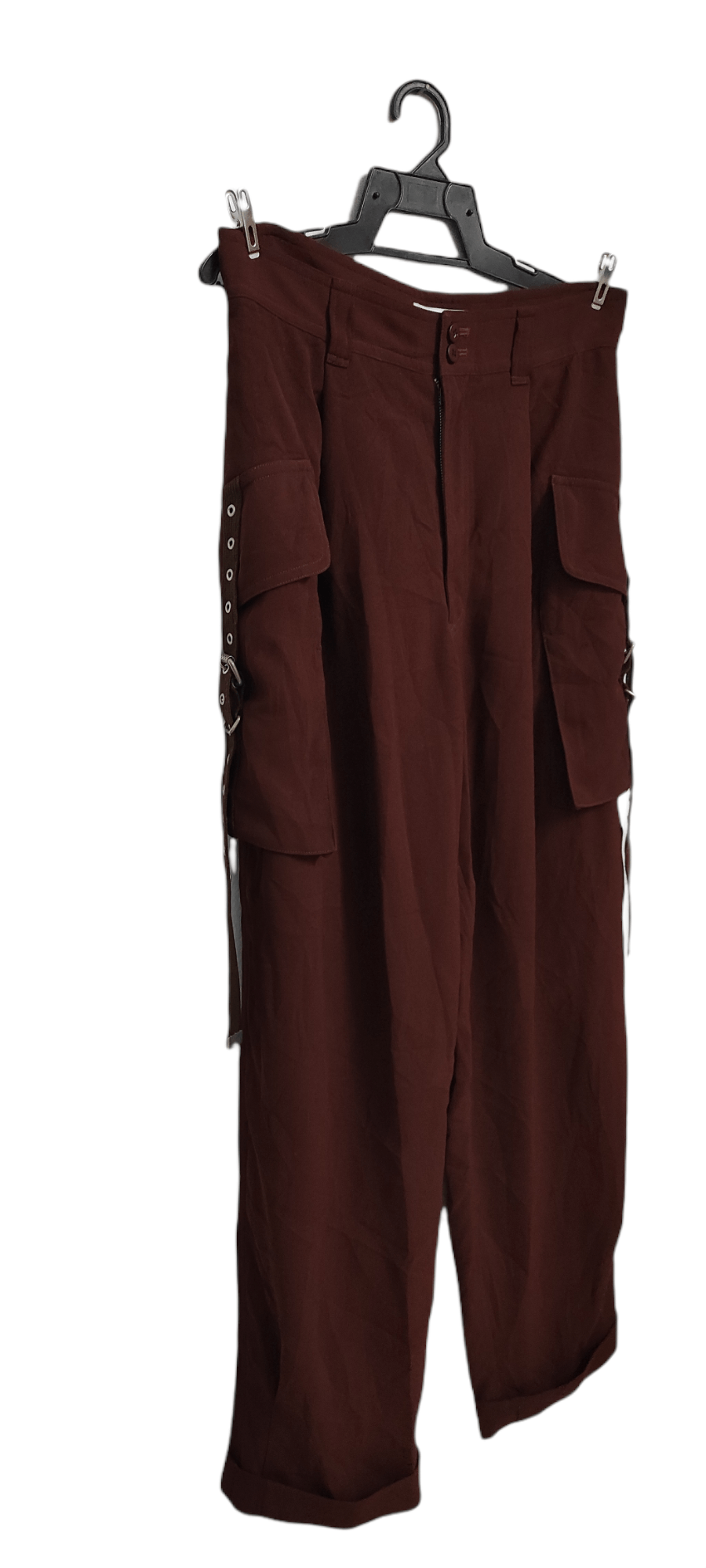 Kansai Yamamoto 80s Kansai Yamamoto Pocket Cargo bondage Balloon pants Size US 32 / EU 48 - 7 Thumbnail