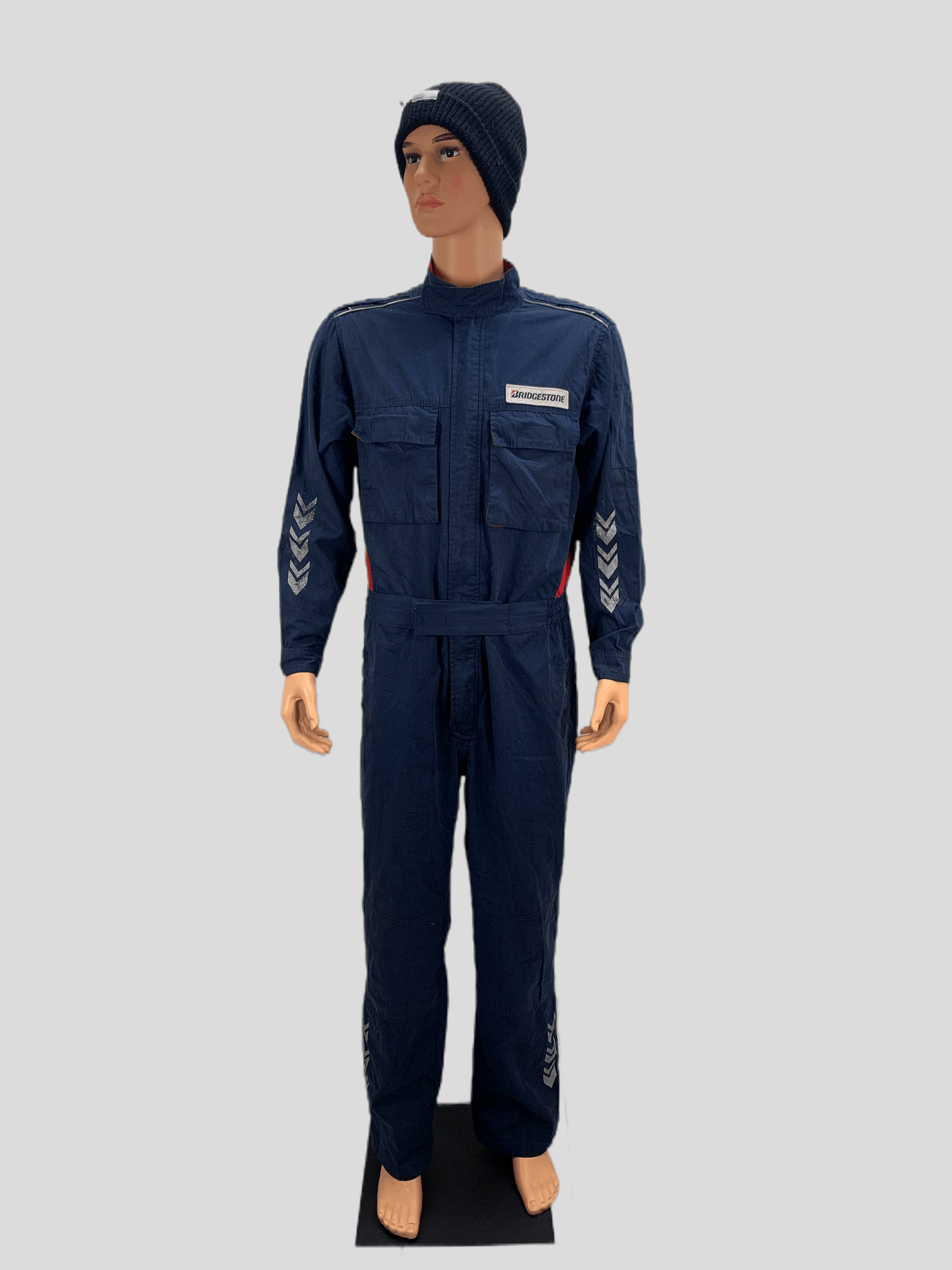 Japanese Brand Bridgestones Workshop Worker Foreman Coveralls #3676-001 Size US 36 / EU 52 - 1 Thumbnail