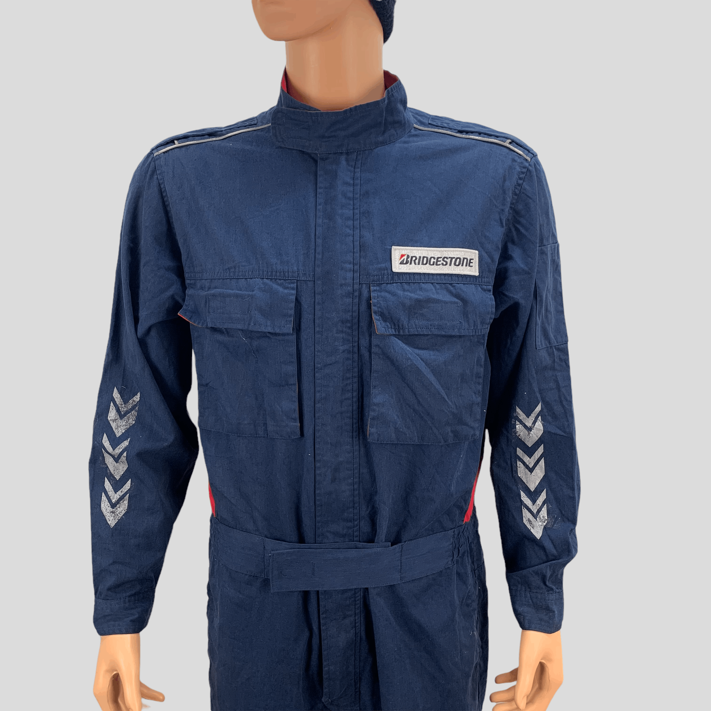 Japanese Brand Bridgestones Workshop Worker Foreman Coveralls #3676-001 Size US 36 / EU 52 - 2 Thumbnail
