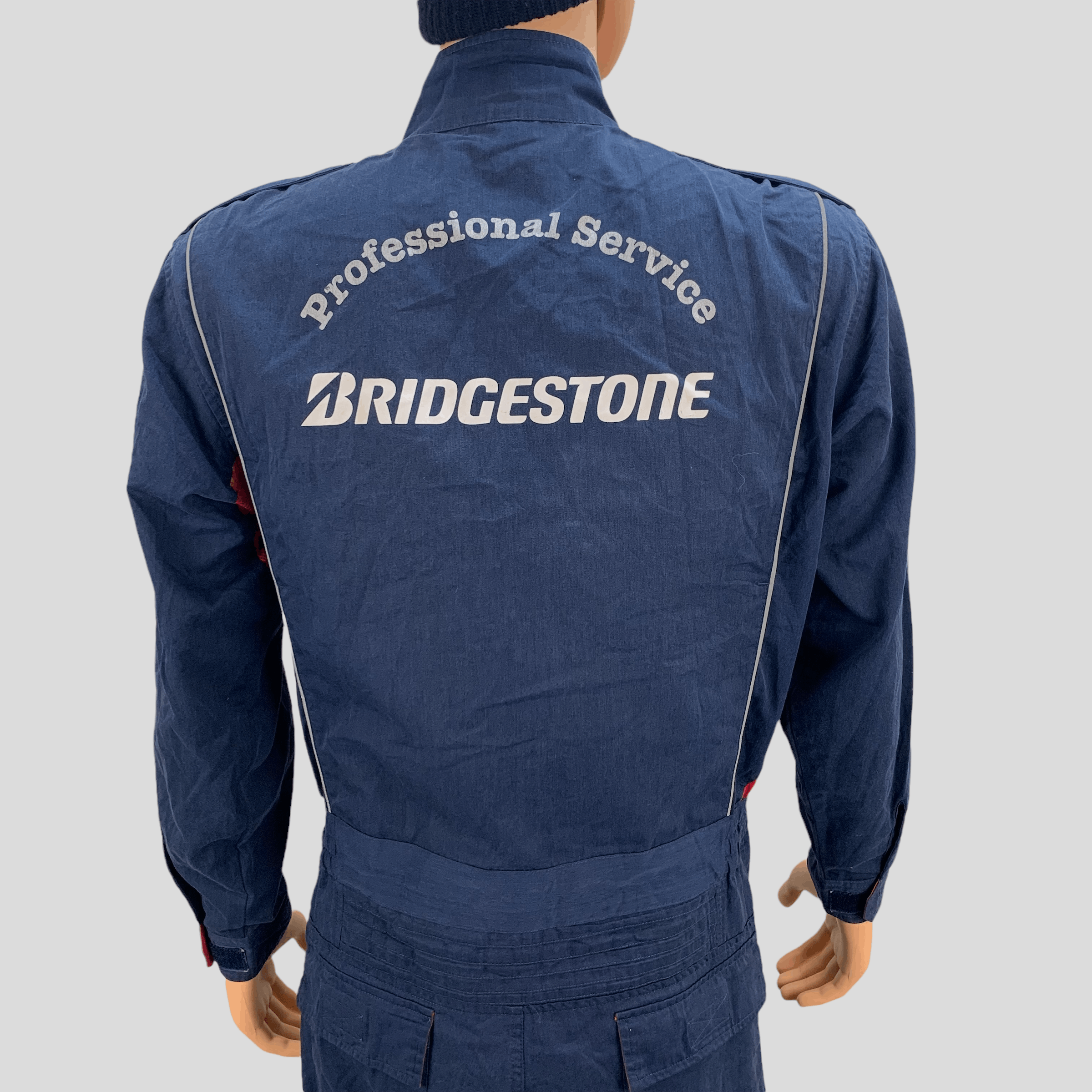 Japanese Brand Bridgestones Workshop Worker Foreman Coveralls #3676-001 Size US 36 / EU 52 - 12 Thumbnail
