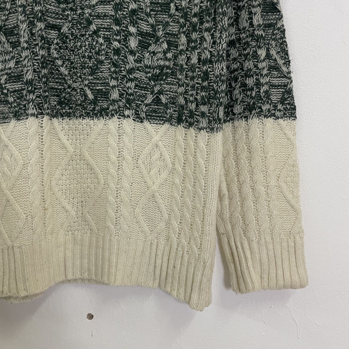 Aran Isles Knitwear × Japanese Brand Vintage Ciao Panic Stripe Jumper Knitwear Size US S / EU 44-46 / 1 - 2 Thumbnail