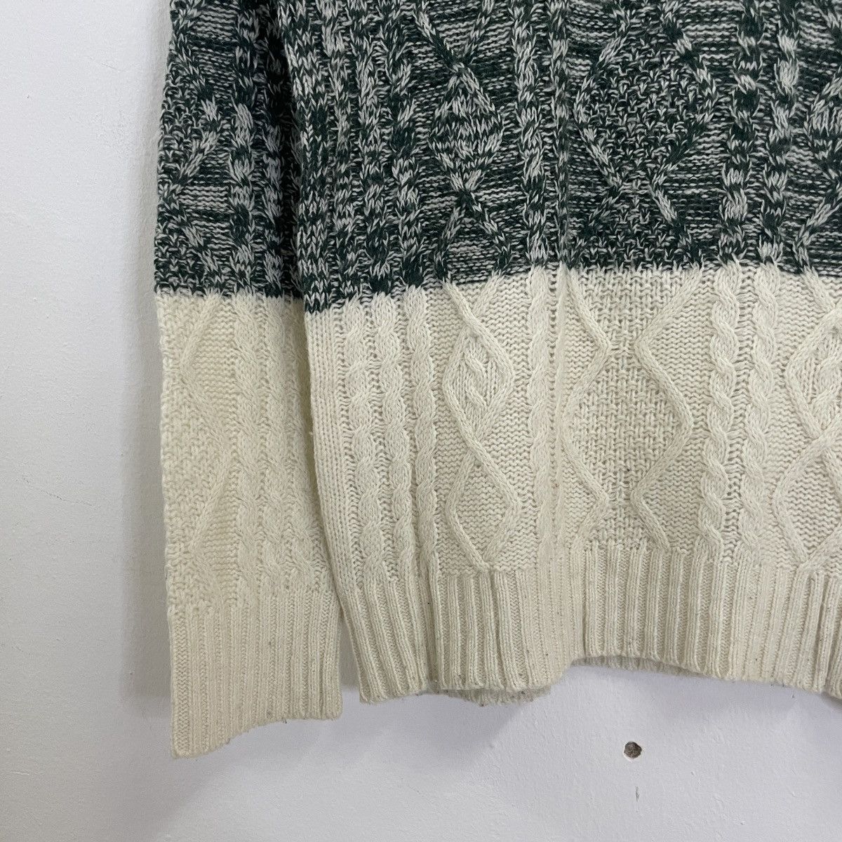 Aran Isles Knitwear × Japanese Brand Vintage Ciao Panic Stripe Jumper Knitwear Size US S / EU 44-46 / 1 - 3 Thumbnail