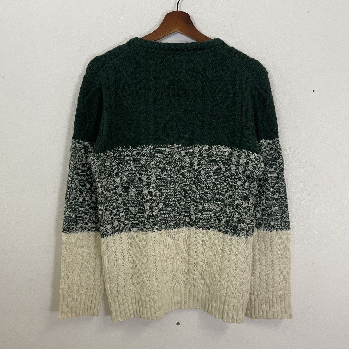 Aran Isles Knitwear × Japanese Brand Vintage Ciao Panic Stripe Jumper Knitwear Size US S / EU 44-46 / 1 - 7 Thumbnail