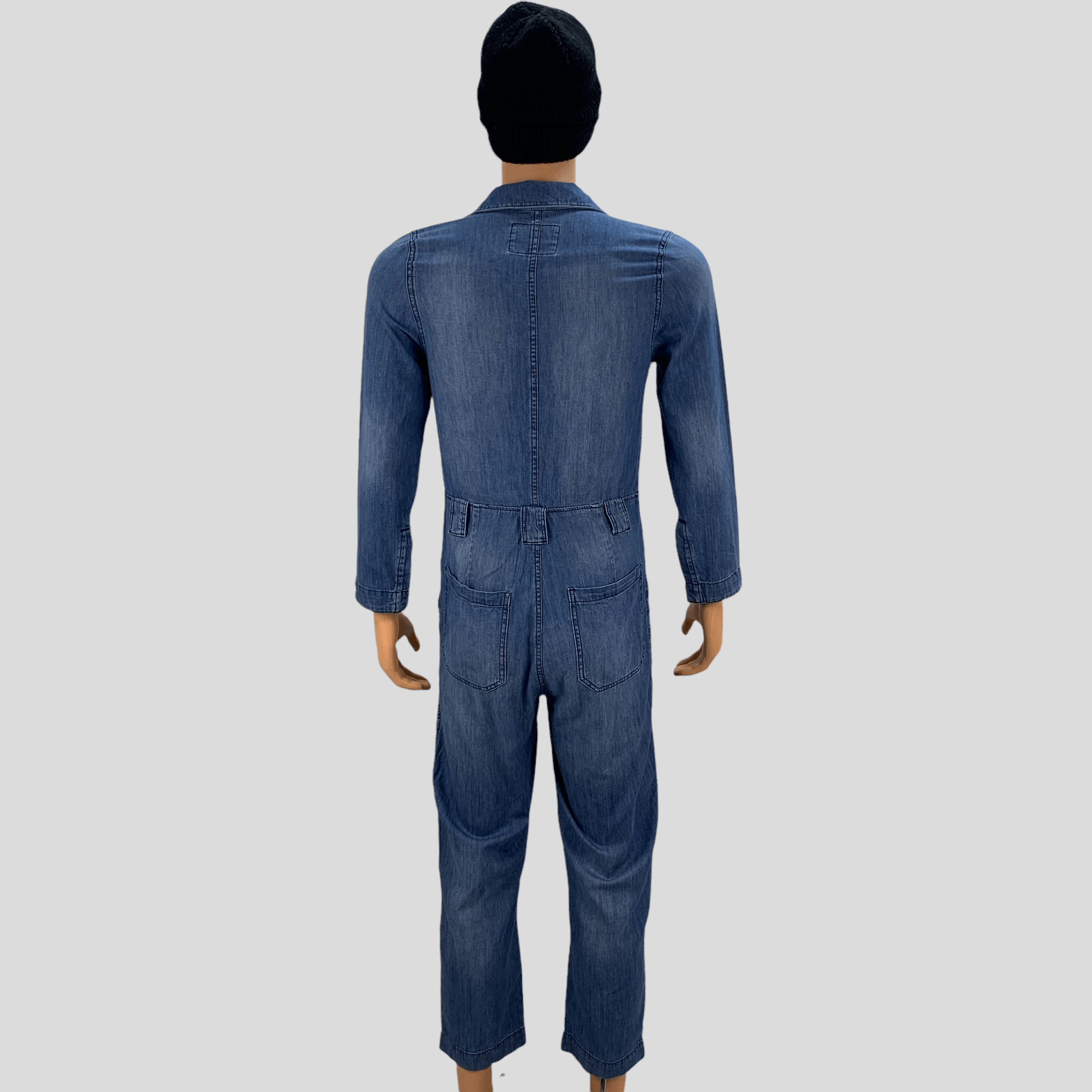 Denim & Co. &Denim Soft Denim Coveralls #3680-128 Size US 30 / EU 46 - 13 Thumbnail