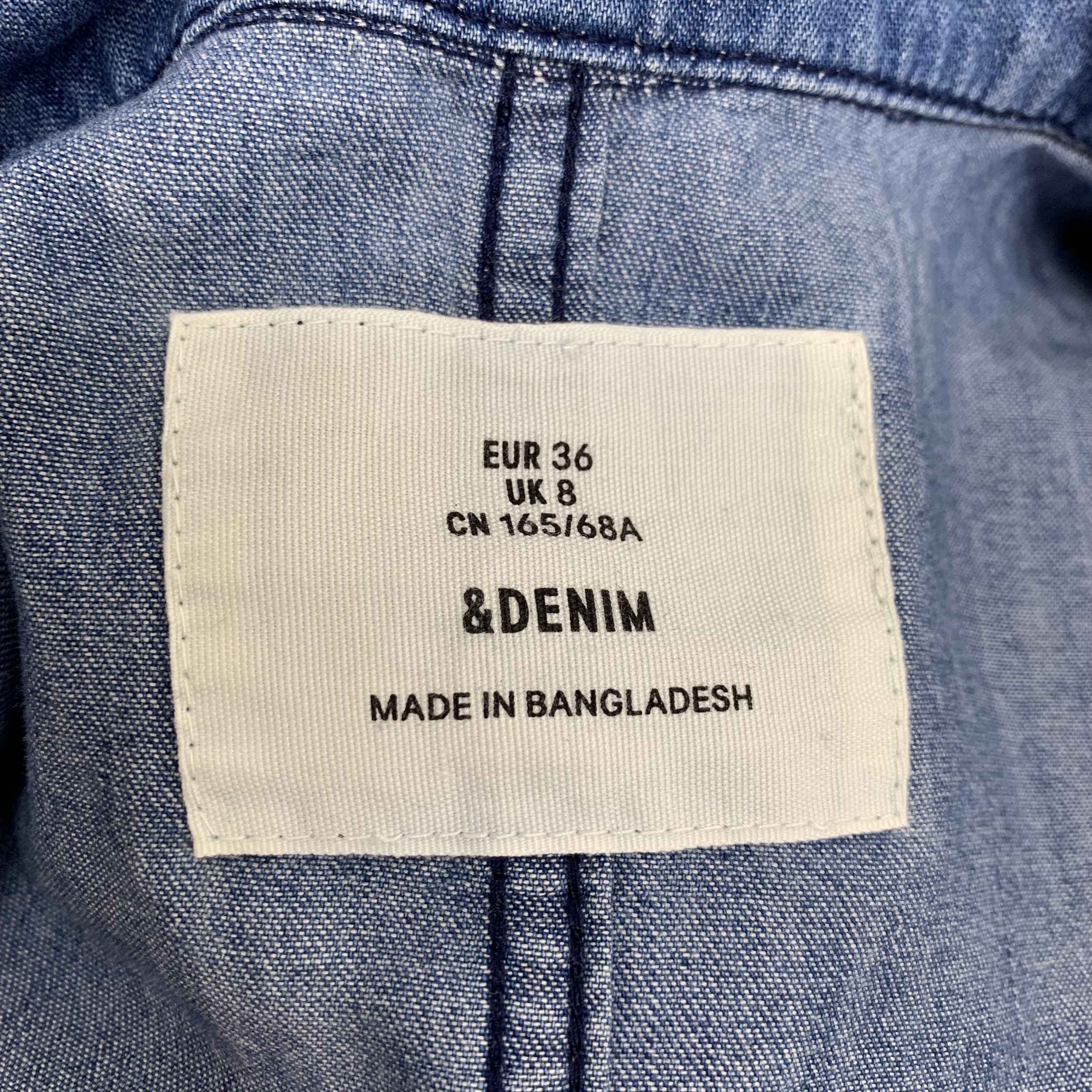 Denim & Co. &Denim Soft Denim Coveralls #3680-128 Size US 30 / EU 46 - 9 Thumbnail
