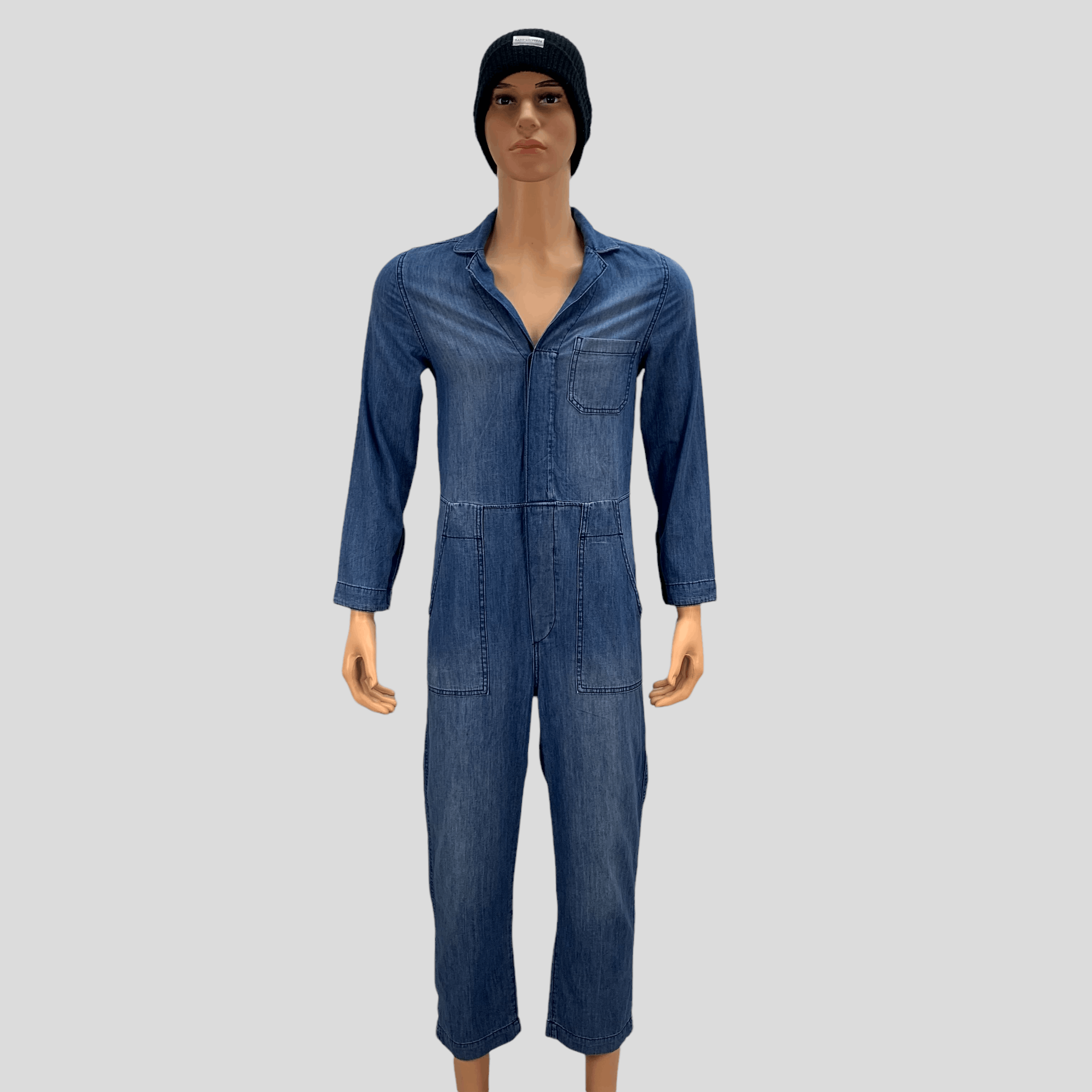 &Denim Soft Denim Coveralls #3680-128