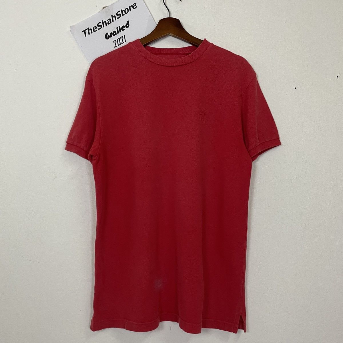 Vintage Hai Sporting Gear Embroidery Small Logo Tee