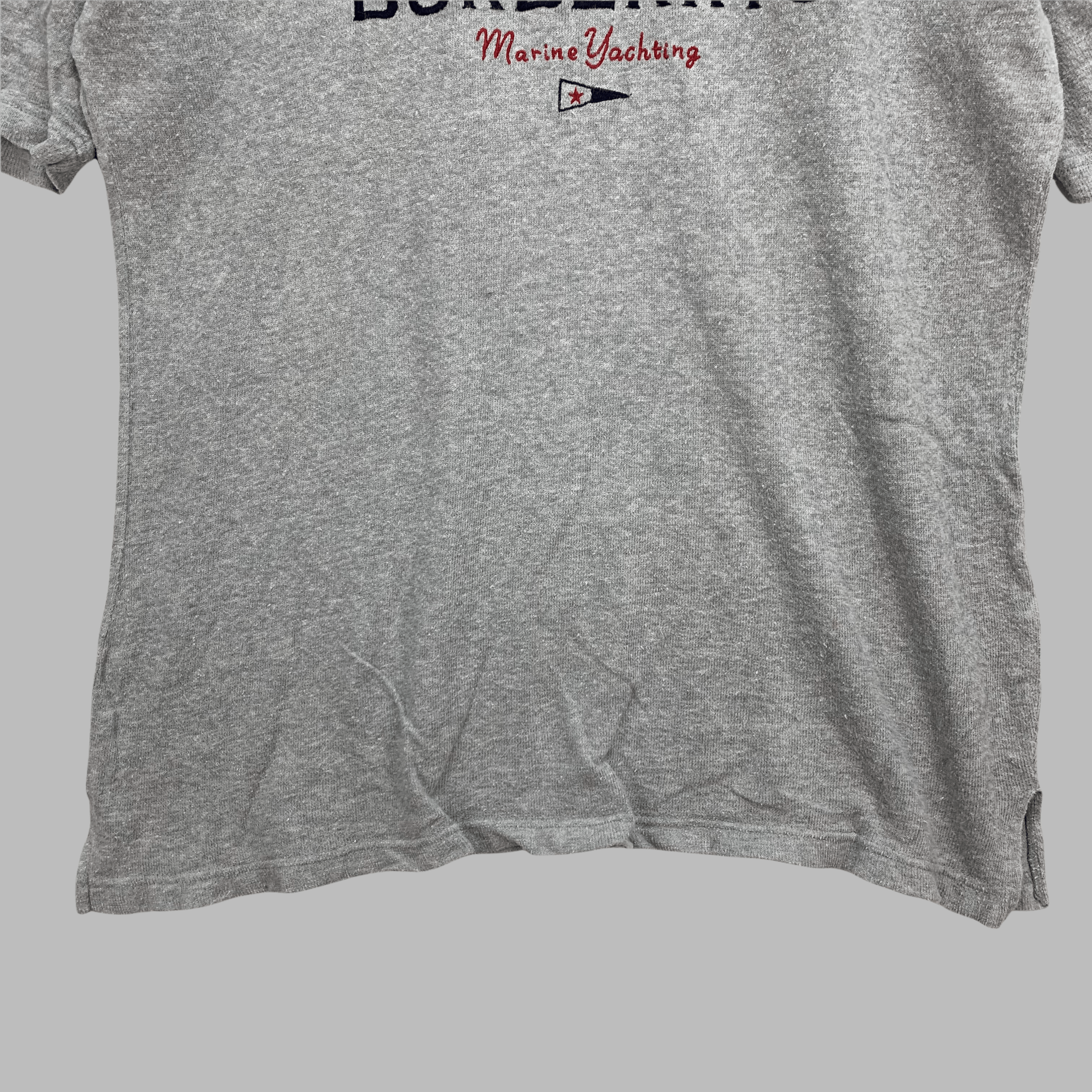 Burberry Burberrys Marine Yachting Big Logo Tees #3715-129 Size US L / EU 52-54 / 3 - 5 Thumbnail