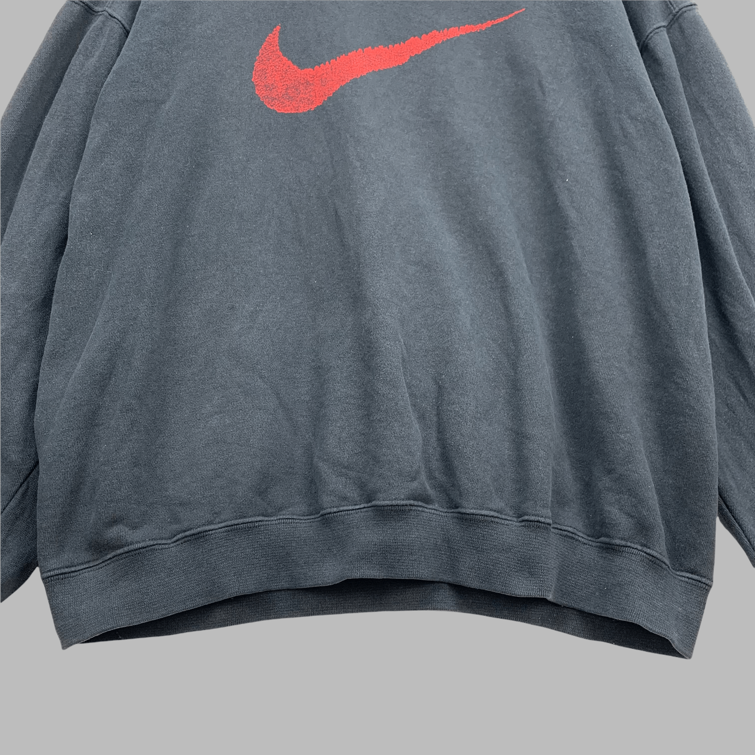 Nike 90's Nike Swoosh Big Logo Crewneck Sweatshirts #3689-129 Size US L / EU 52-54 / 3 - 5 Thumbnail