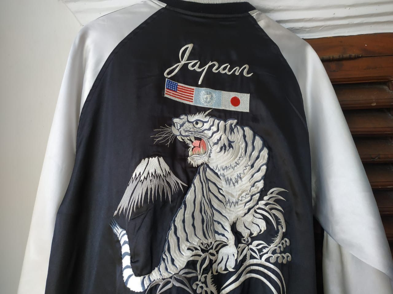Other Made in Japan, Tiger Embroidery Sukajan Souvenir Jacket Size US L / EU 52-54 / 3 - 4 Thumbnail