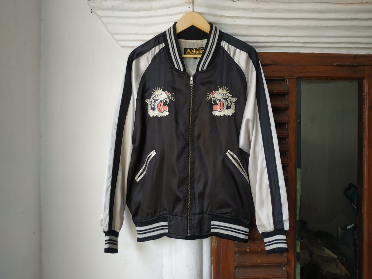 Other Made in Japan, Tiger Embroidery Sukajan Souvenir Jacket Size US L / EU 52-54 / 3 - 2 Thumbnail
