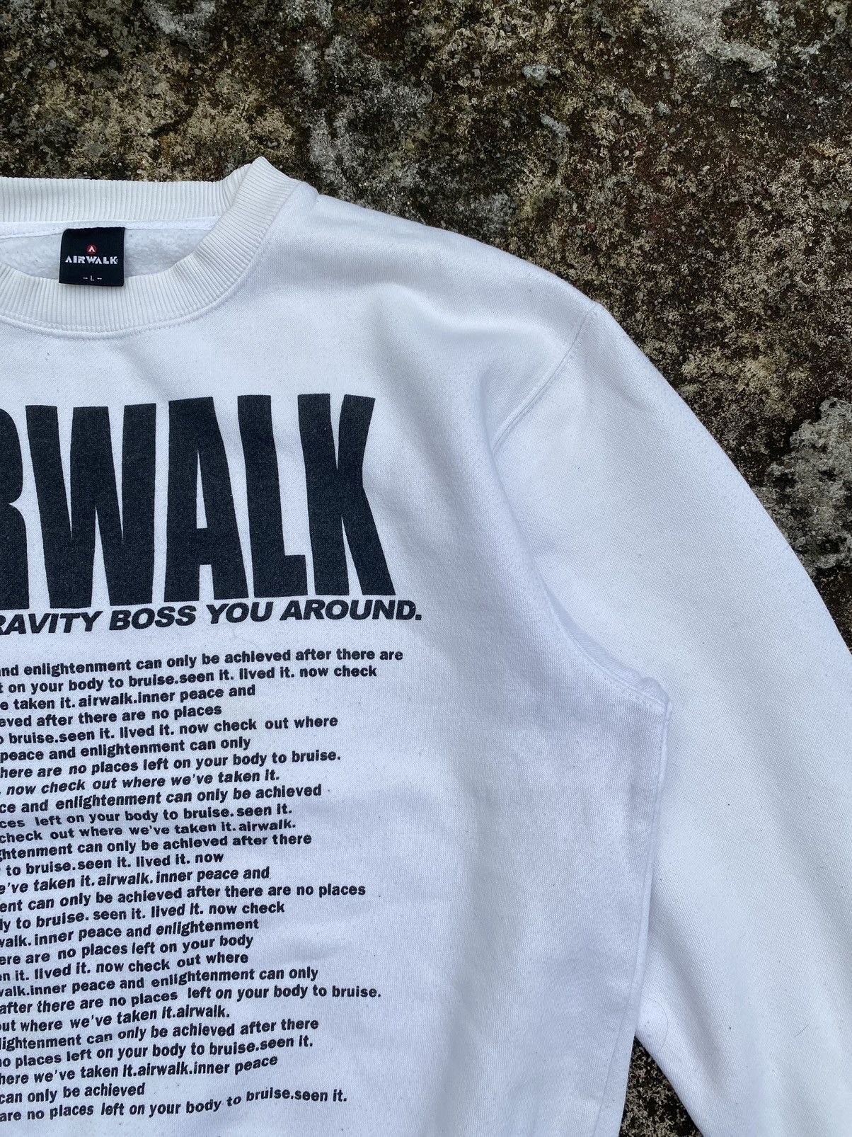 Airwalk Vintage Airwalk Big Logo Sweatshirt Size US L / EU 52-54 / 3 - 6 Thumbnail