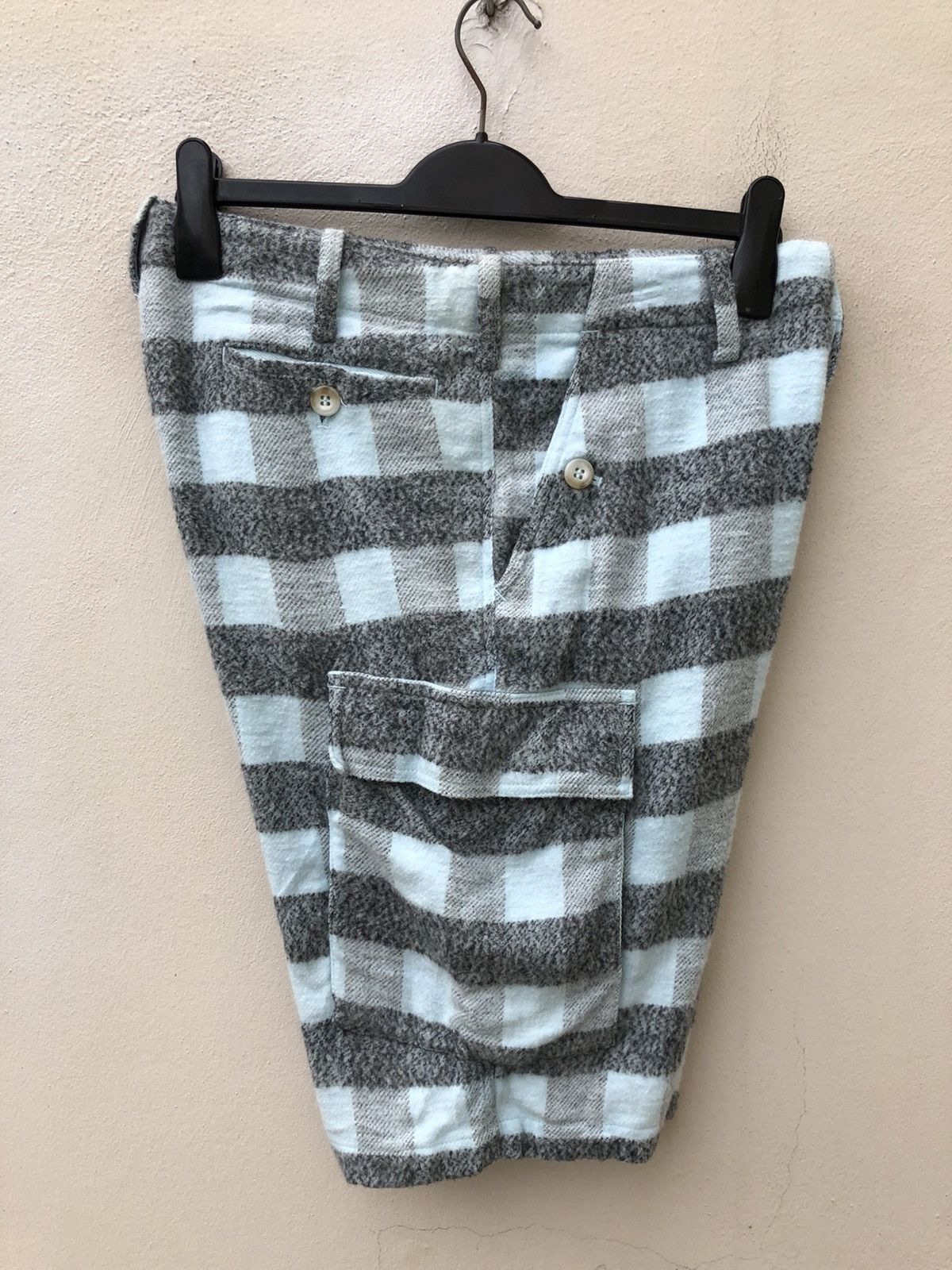 Flannel LUSH Landis Osaka Japan Stripes Checks Flannel Short Pant Size US 30 / EU 46 - 20 Thumbnail