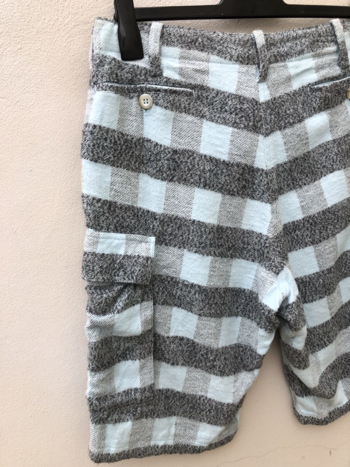 Flannel LUSH Landis Osaka Japan Stripes Checks Flannel Short Pant Size US 30 / EU 46 - 14 Thumbnail
