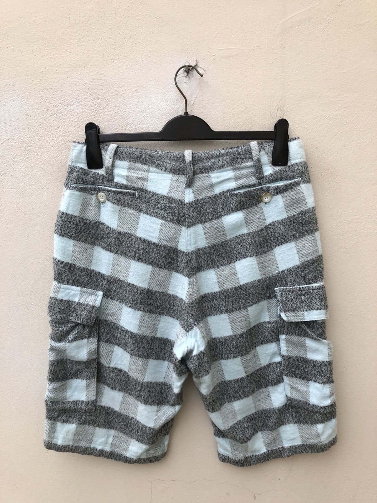 Flannel LUSH Landis Osaka Japan Stripes Checks Flannel Short Pant Size US 30 / EU 46 - 13 Thumbnail