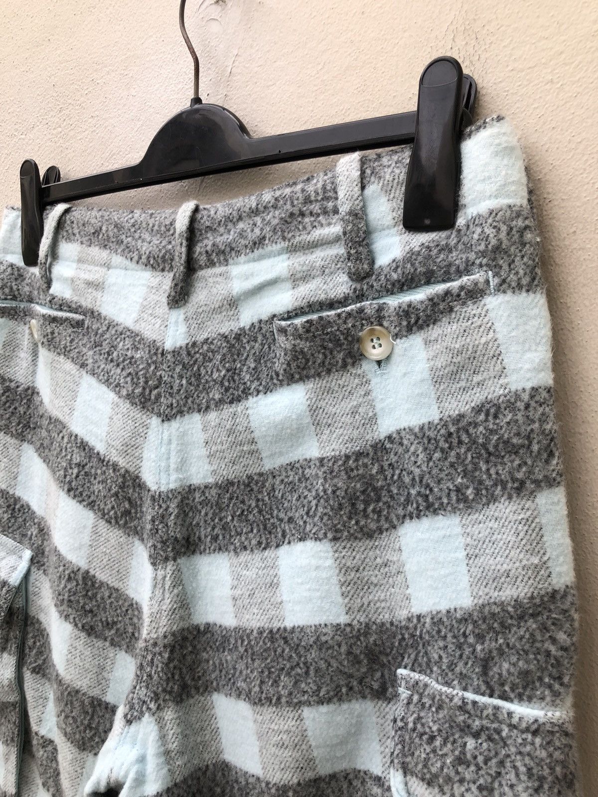 Flannel LUSH Landis Osaka Japan Stripes Checks Flannel Short Pant Size US 30 / EU 46 - 16 Thumbnail