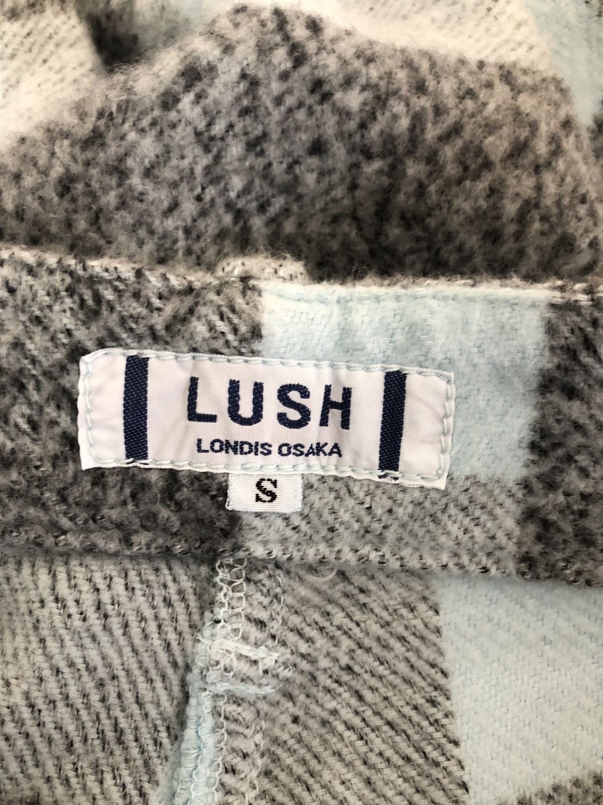 Flannel LUSH Landis Osaka Japan Stripes Checks Flannel Short Pant Size US 30 / EU 46 - 21 Thumbnail