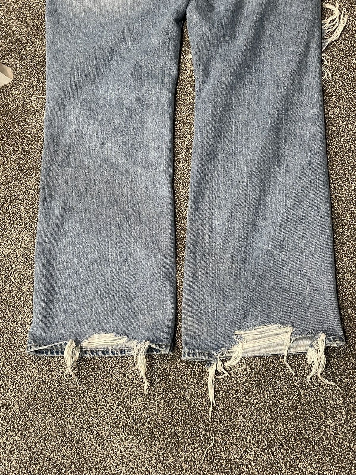 Japanese Brand × Vintage Distressed Denim 34x32 Size US 34 / EU 50 - 8 Thumbnail