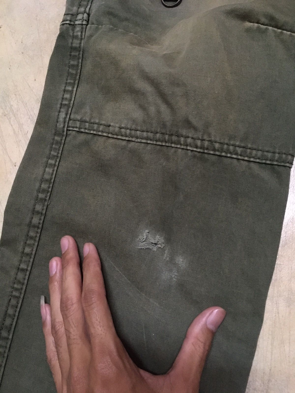 Japanese Brand Vintage Japanese Brand Cargo Distressed Sun Faded Style Size US 30 / EU 46 - 8 Thumbnail