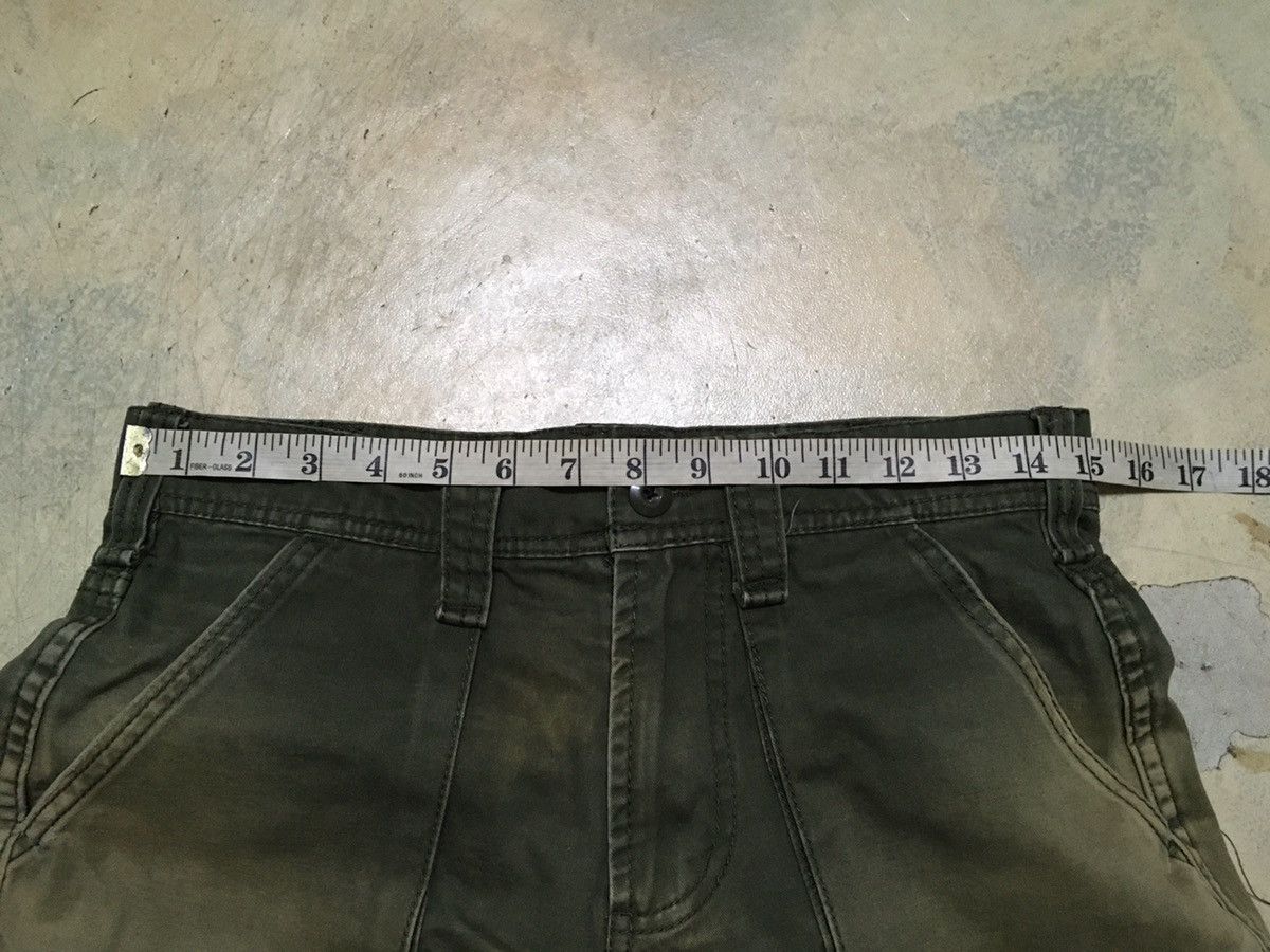 Japanese Brand Vintage Japanese Brand Cargo Distressed Sun Faded Style Size US 30 / EU 46 - 12 Thumbnail