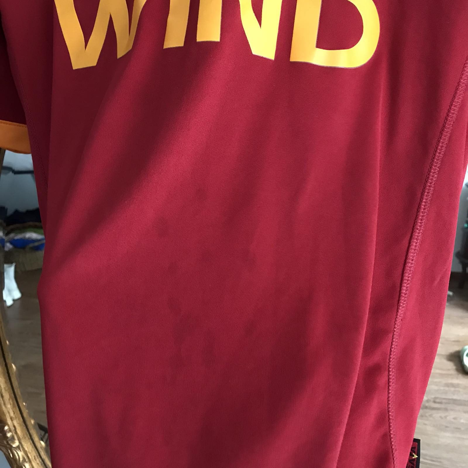 Kappa Vintage Kappa #10 Totti AS Roma 2009/2010 Soccer Jersey Size US M / EU 48-50 / 2 - 8 Thumbnail