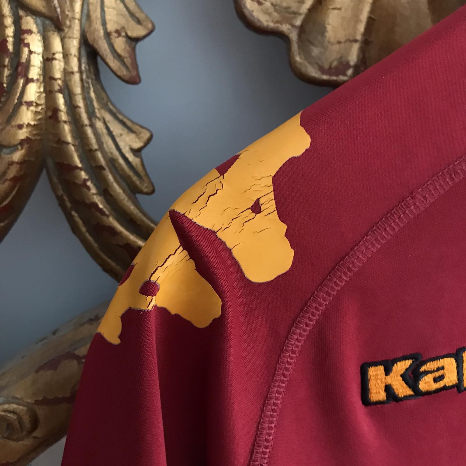 Kappa Vintage Kappa #10 Totti AS Roma 2009/2010 Soccer Jersey Size US M / EU 48-50 / 2 - 4 Thumbnail
