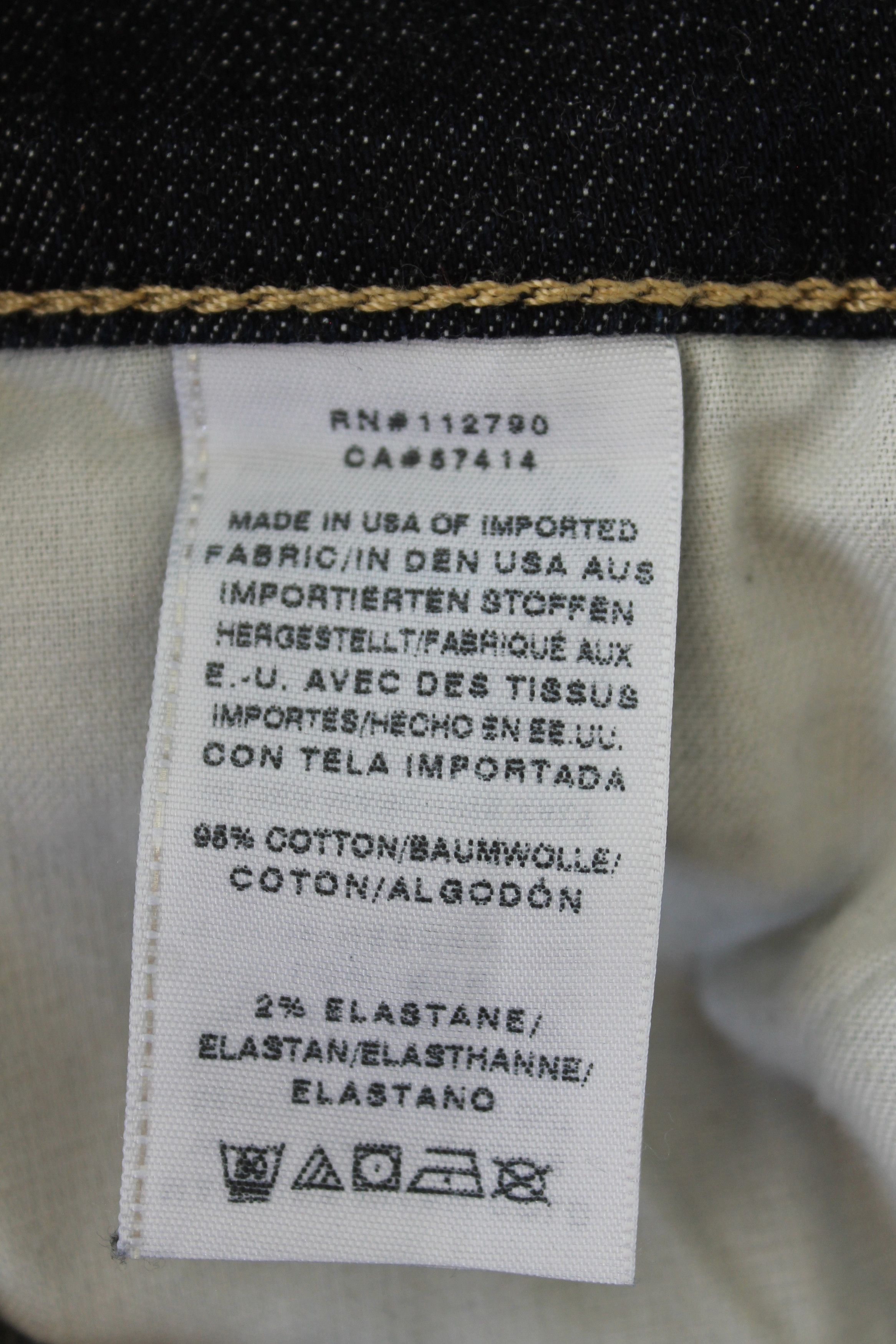 True Religion True Religion Rocco relaxed skinny navy jeans pants Size US 30 / EU 46 - 6 Thumbnail