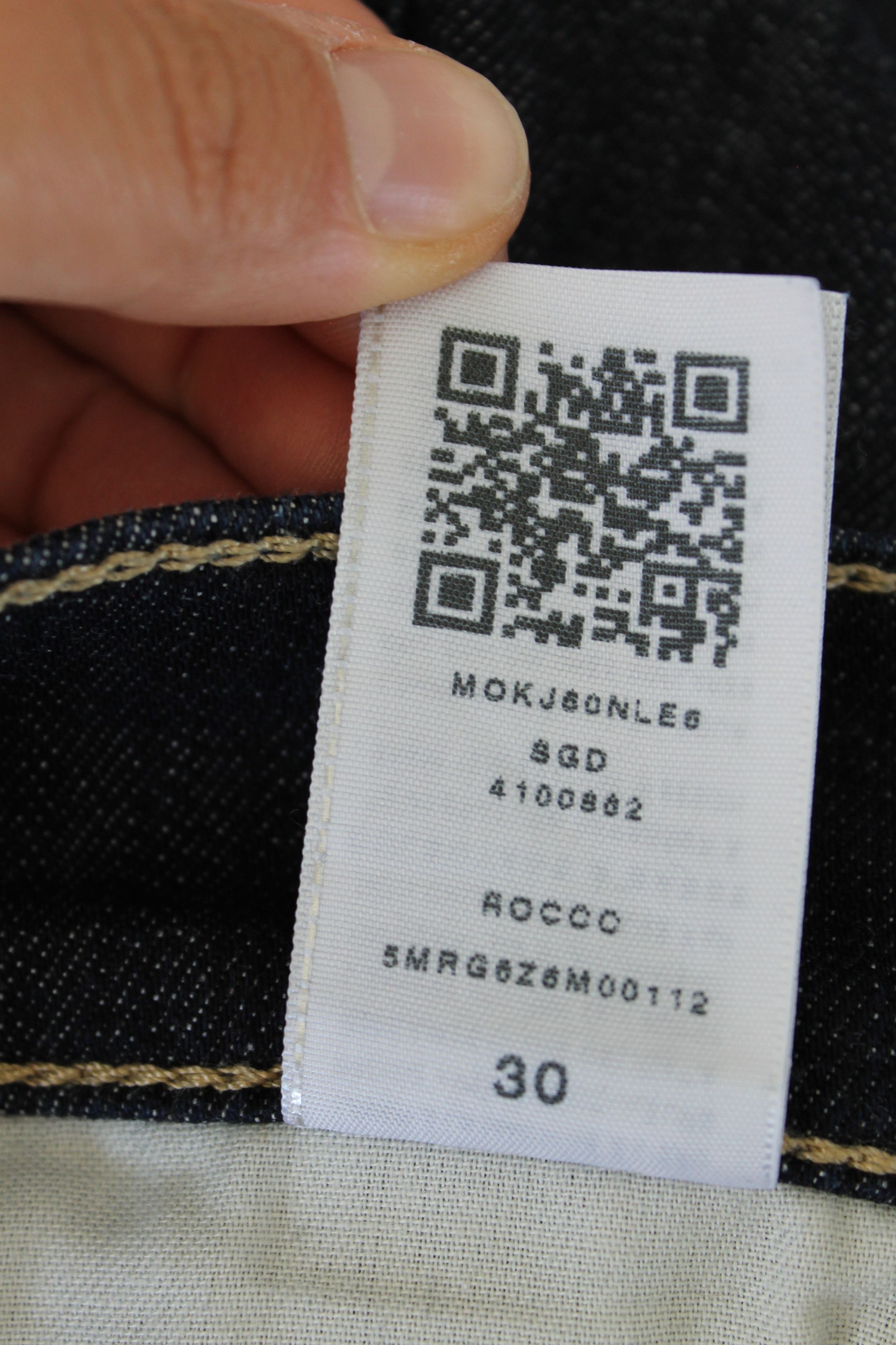 True Religion True Religion Rocco relaxed skinny navy jeans pants Size US 30 / EU 46 - 7 Thumbnail