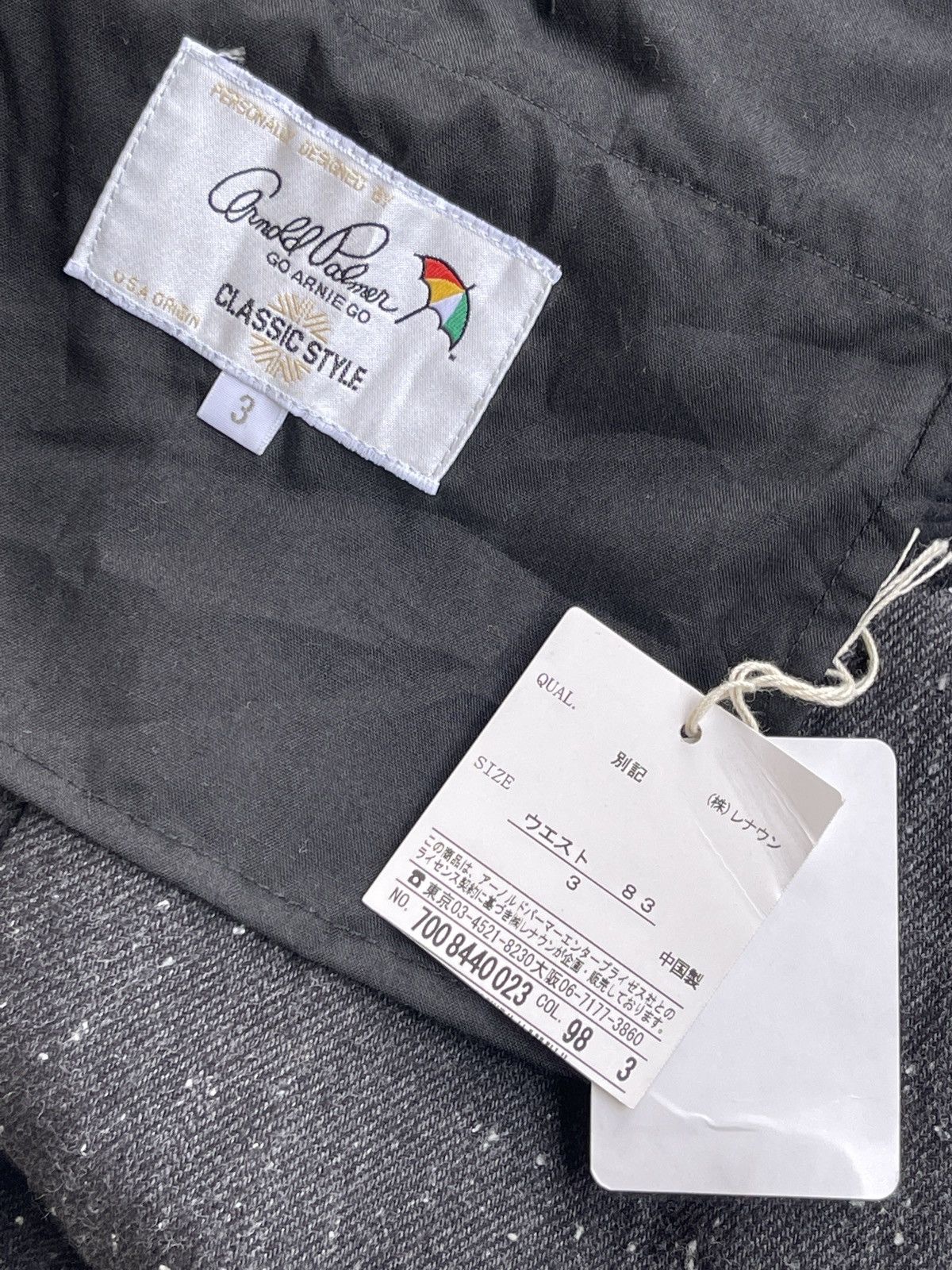 Vintage Arnold Palmer Wool Galaxy Cargo Pants Size US 30 / EU 46 - 9 Thumbnail