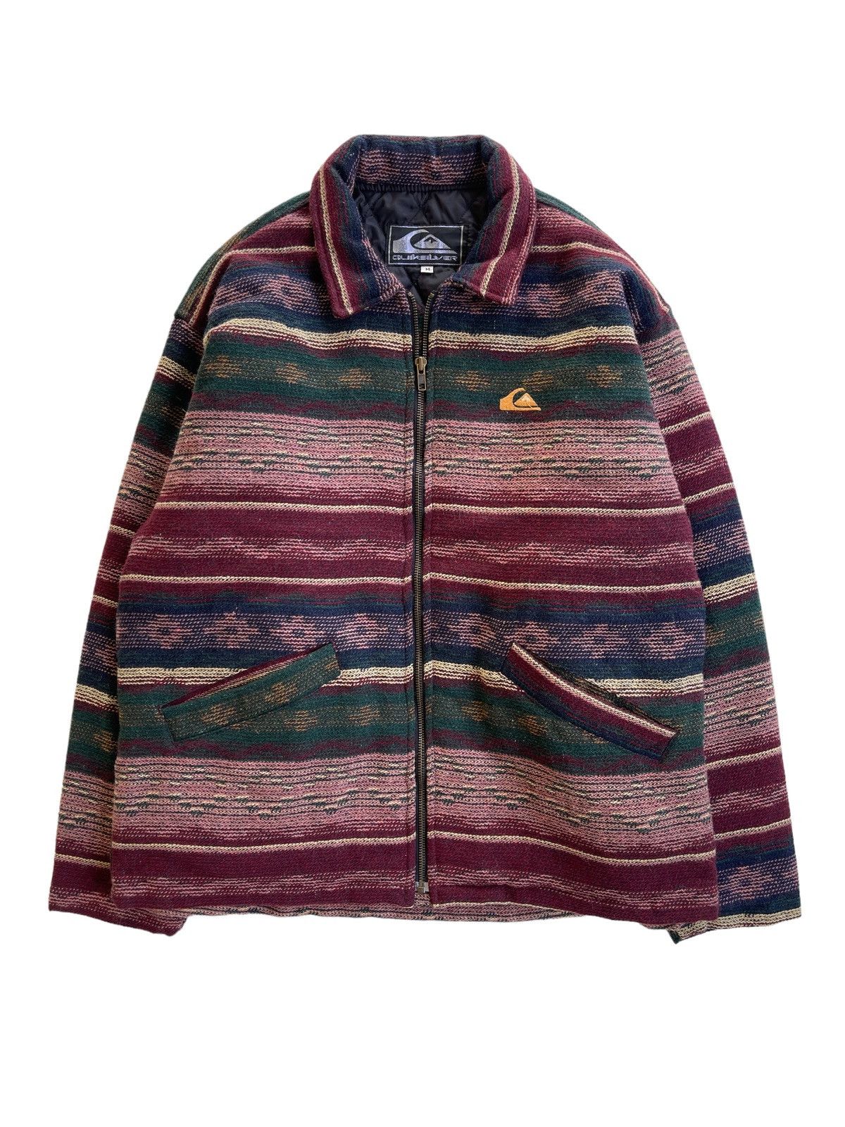 Quiksilver Vintage Quiksilver Native Heavy Jacket Size US M / EU 48-50 / 2 - 1 Thumbnail