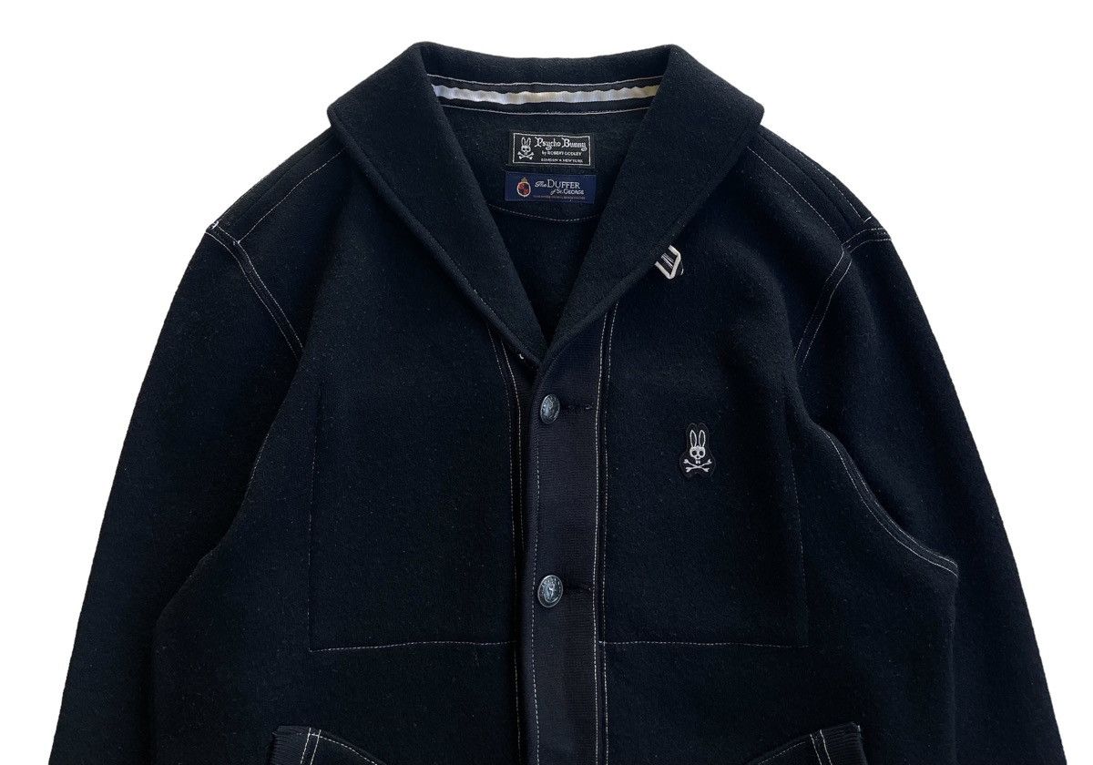 Psycho Bunny Robert Godley Wool Shawl Collar Jacket Size US M / EU 48-50 / 2 - 4 Thumbnail