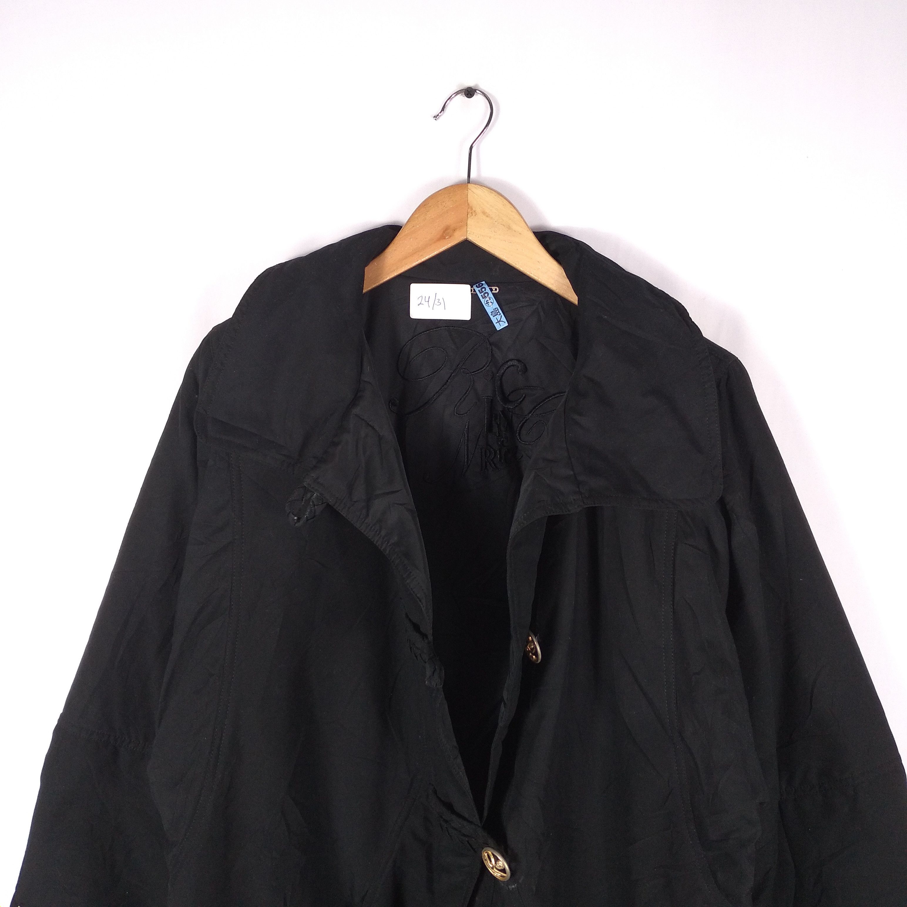 Designer Nina Ricci Embroidery Spellout Button Style Jacket Size US M / EU 48-50 / 2 - 8 Thumbnail