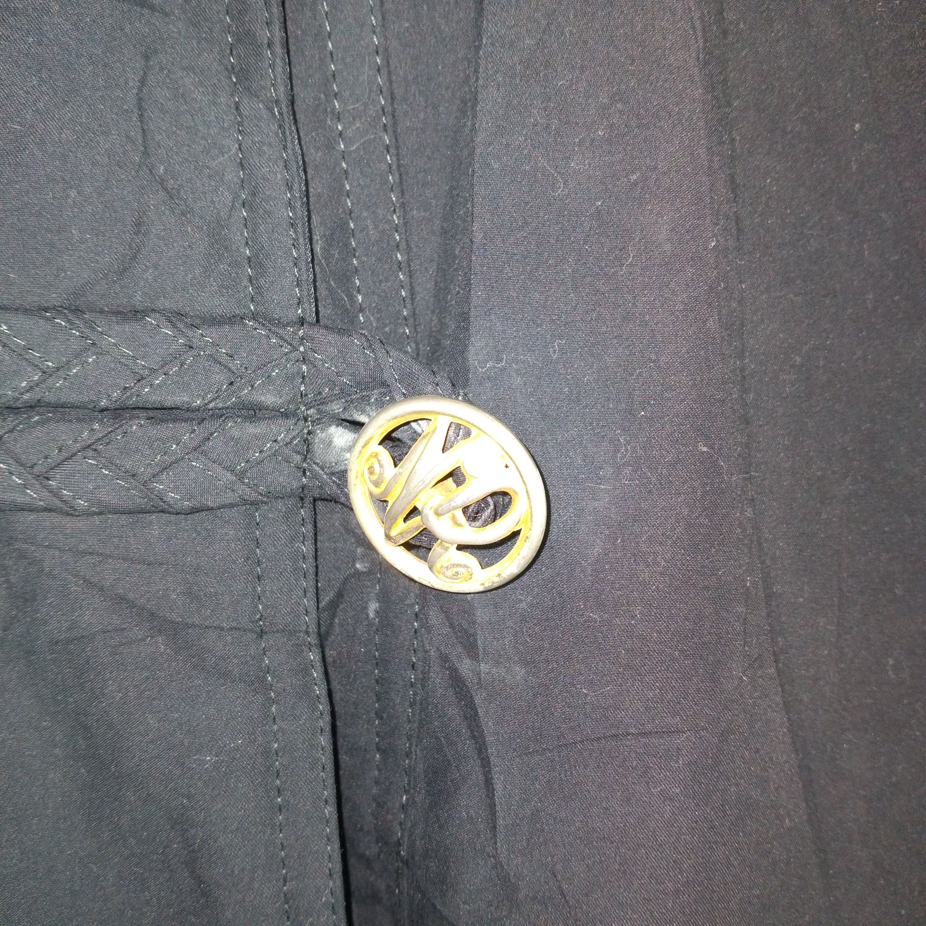 Designer Nina Ricci Embroidery Spellout Button Style Jacket Size US M / EU 48-50 / 2 - 4 Thumbnail