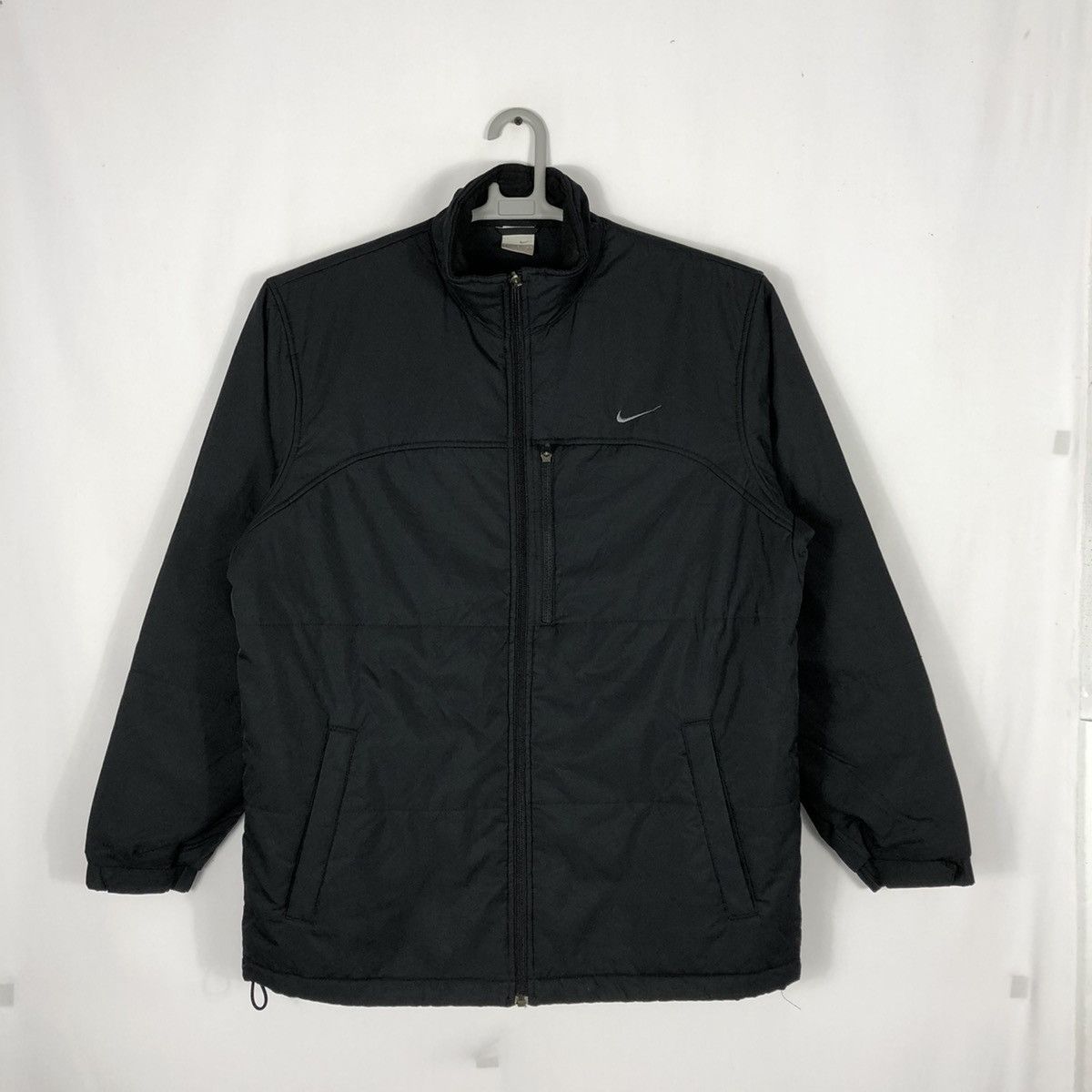 Nike × Vintage Vintage Nike Full Zipper Training Coach Sweater Jacket Size US L / EU 52-54 / 3 - 1 Thumbnail