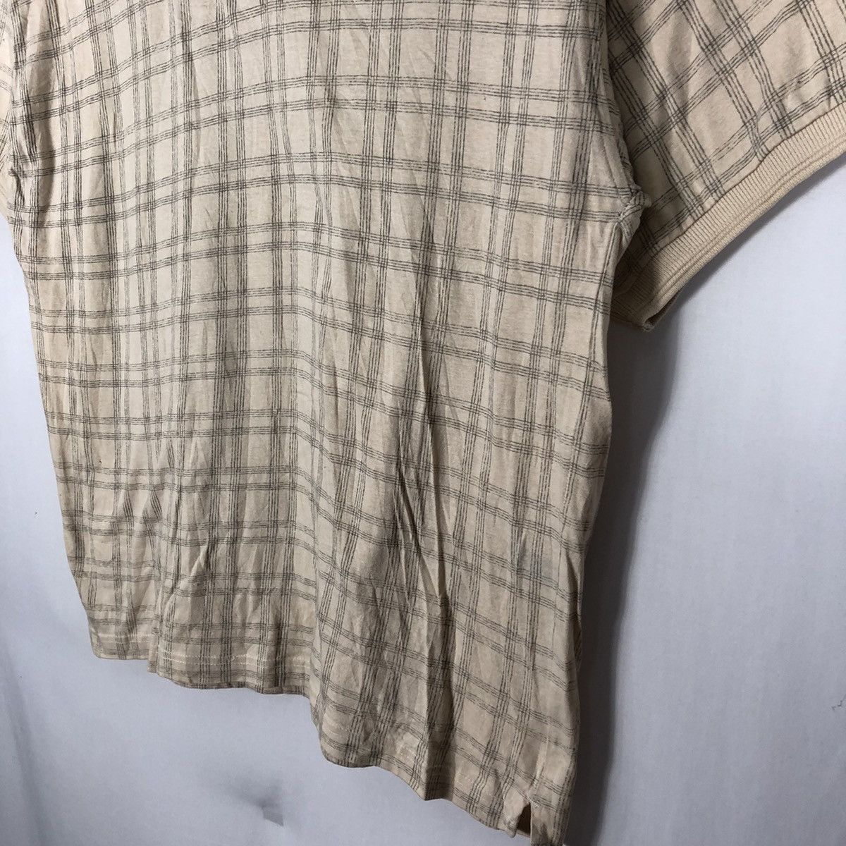 Givenchy Rare Vintage Givenchy Checkerd Classic Ringer Polo Shirts Size US M / EU 48-50 / 2 - 6 Thumbnail