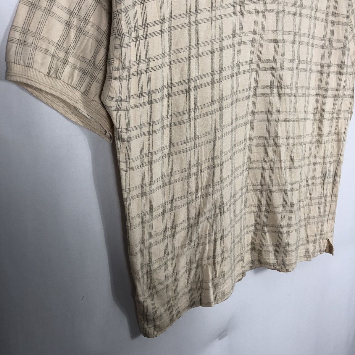 Givenchy Rare Vintage Givenchy Checkerd Classic Ringer Polo Shirts Size US M / EU 48-50 / 2 - 8 Thumbnail
