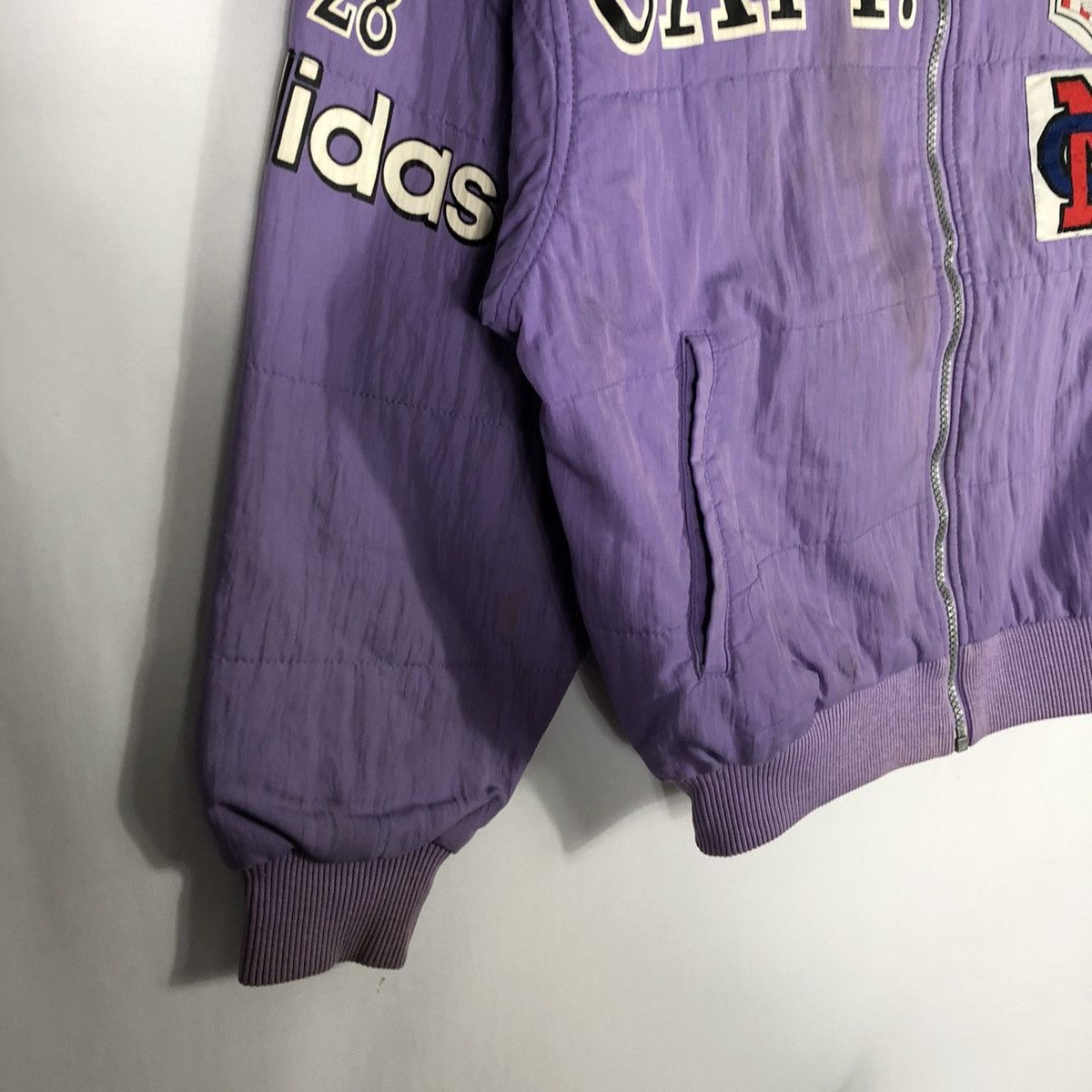 Adidas × Vintage 🔥Heat🔥Vintage Adidas Patchwork Big Logo Bomber Style Jacket Size US M / EU 48-50 / 2 - 9 Thumbnail