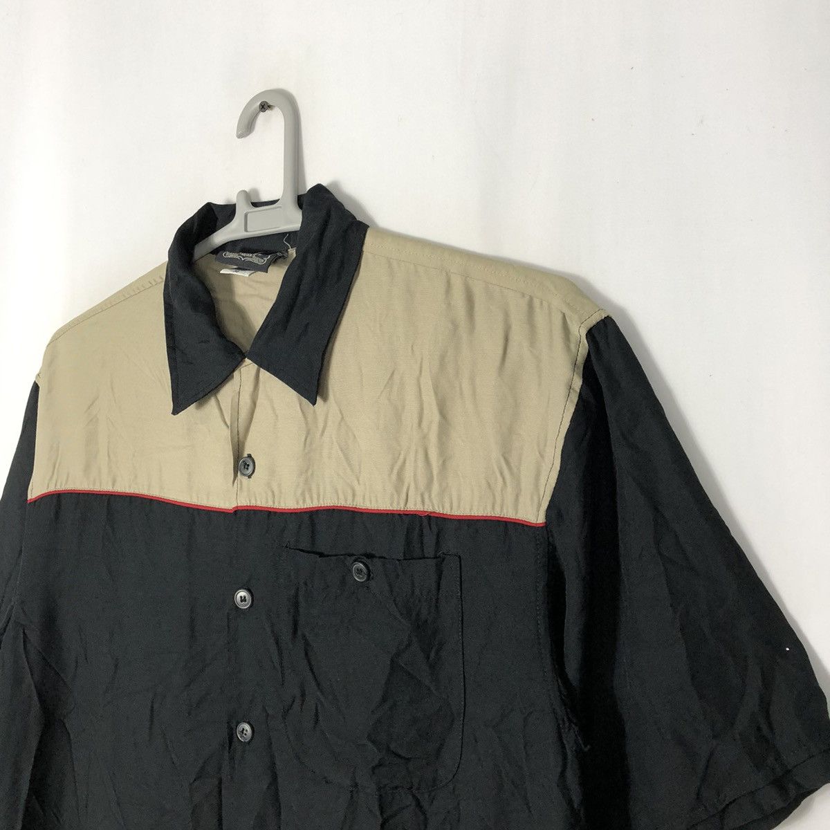 Japanese Brand × Vintage 🔥Rare🔥Vintage Raton Lauren Two Tune Rayon Button Shirts Size US M / EU 48-50 / 2 - 5 Thumbnail