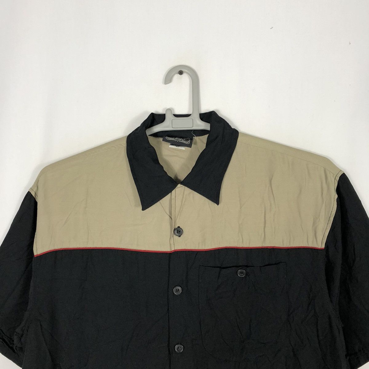 Japanese Brand × Vintage 🔥Rare🔥Vintage Raton Lauren Two Tune Rayon Button Shirts Size US M / EU 48-50 / 2 - 2 Thumbnail