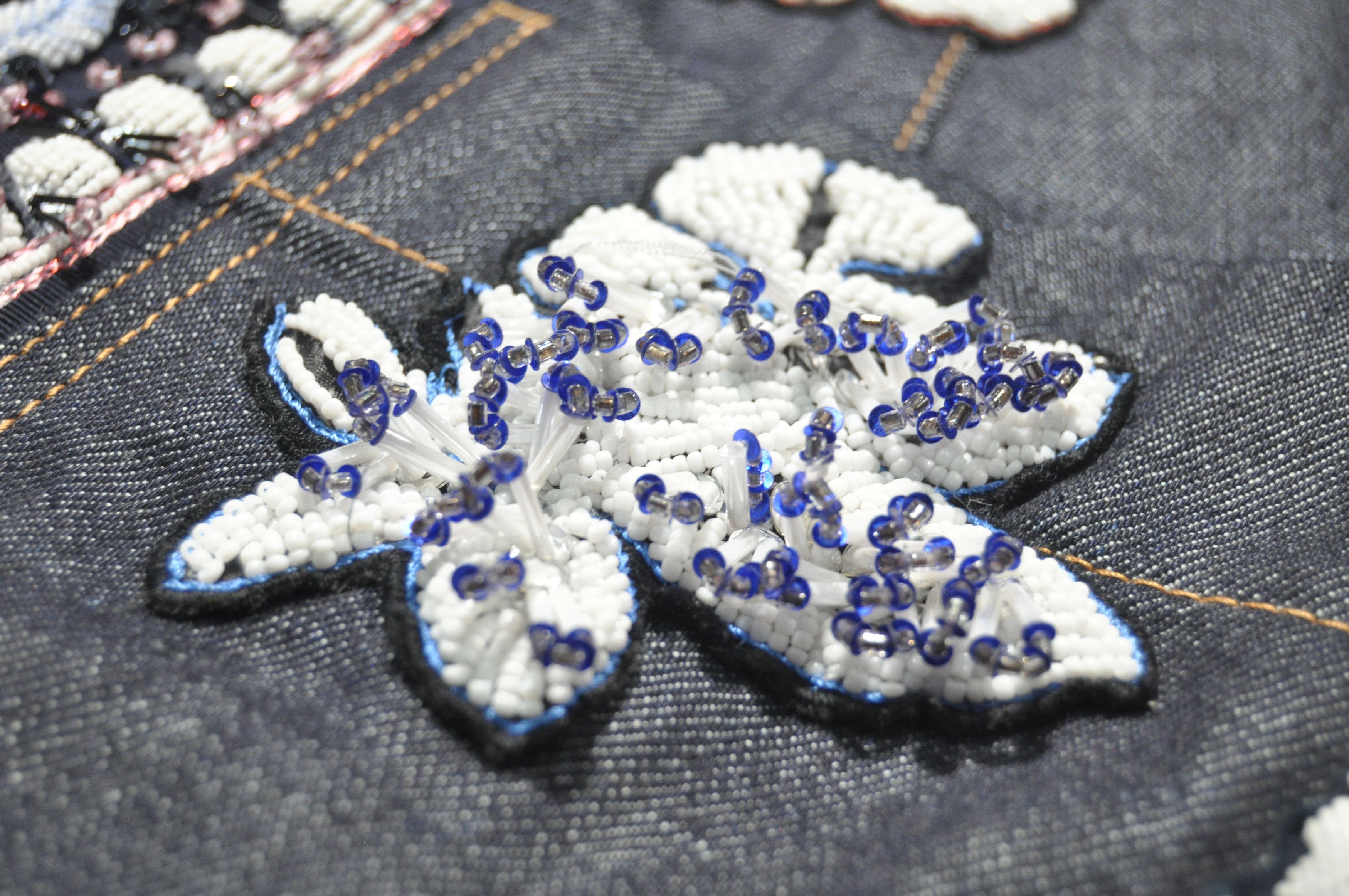 Dior Christian Dior - RS - F/W 15 - Embellished Denim Dress Size XS / US 0-2 / IT 36-38 - 9 Thumbnail