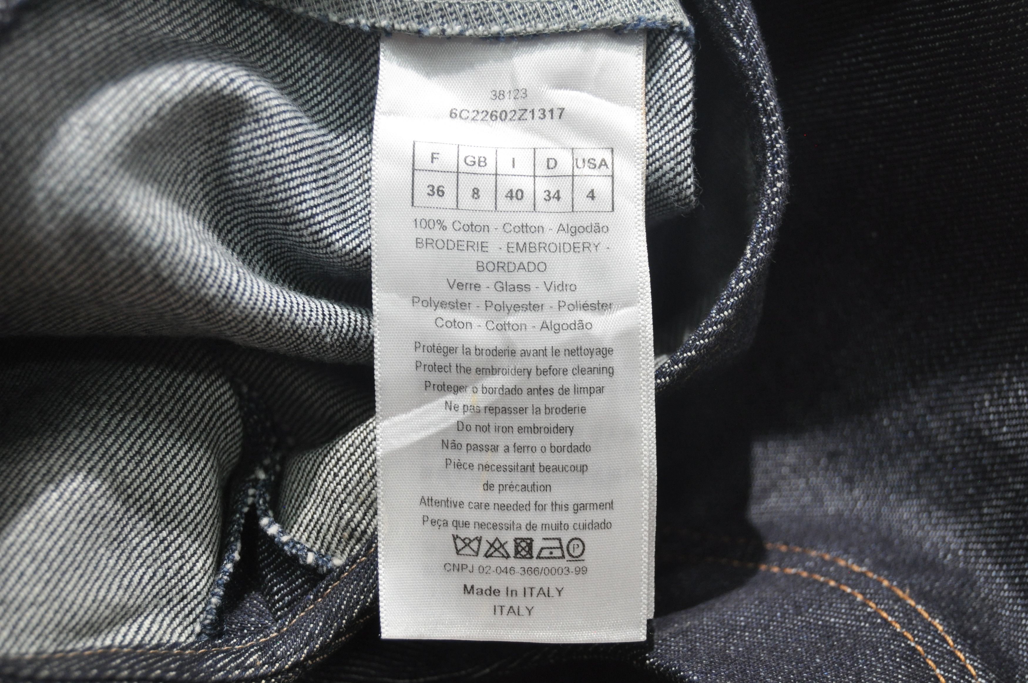 Dior Christian Dior - RS - F/W 15 - Embellished Denim Dress Size XS / US 0-2 / IT 36-38 - 10 Thumbnail