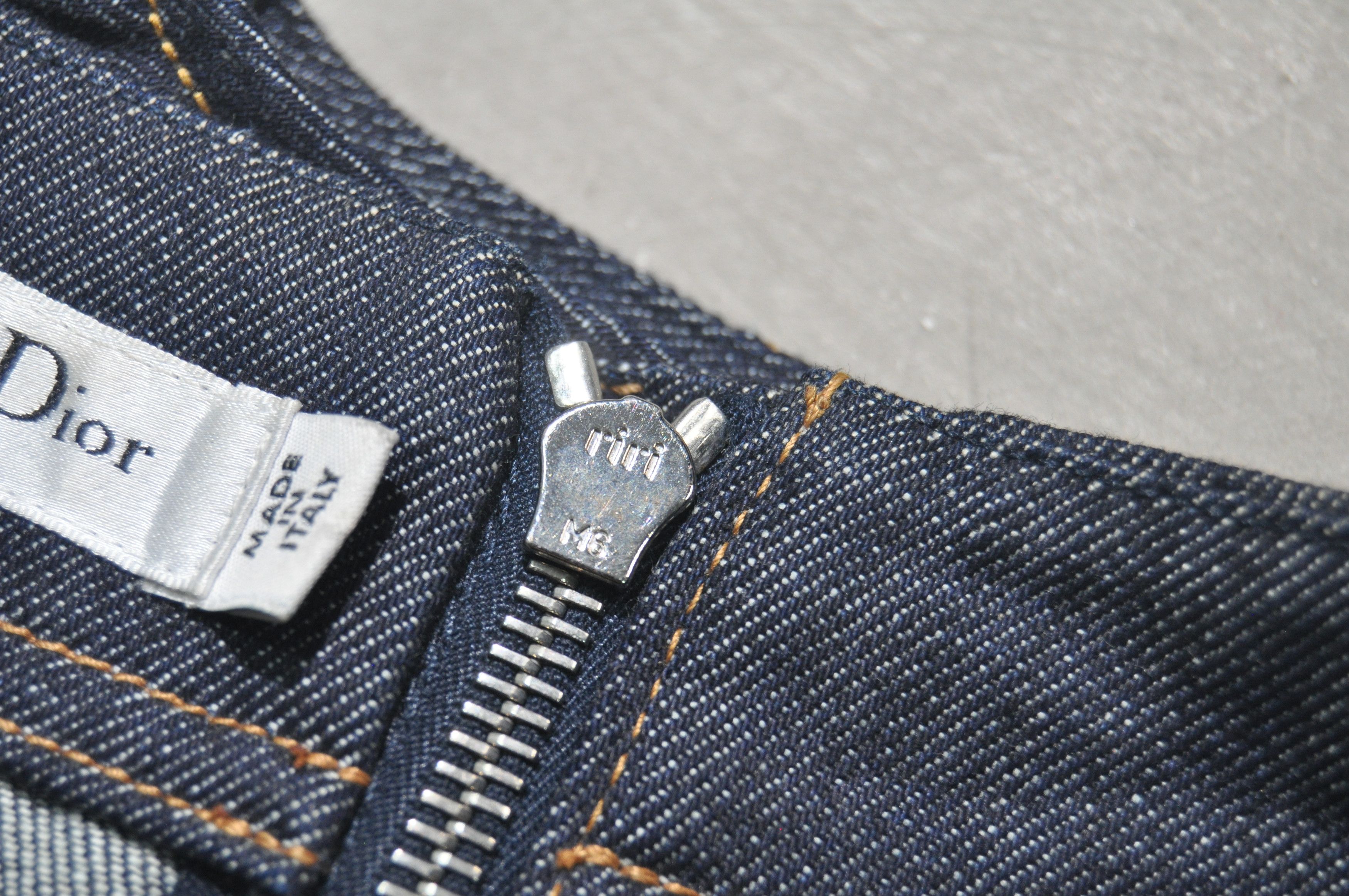 Dior Christian Dior - RS - F/W 15 - Embellished Denim Dress Size XS / US 0-2 / IT 36-38 - 6 Thumbnail