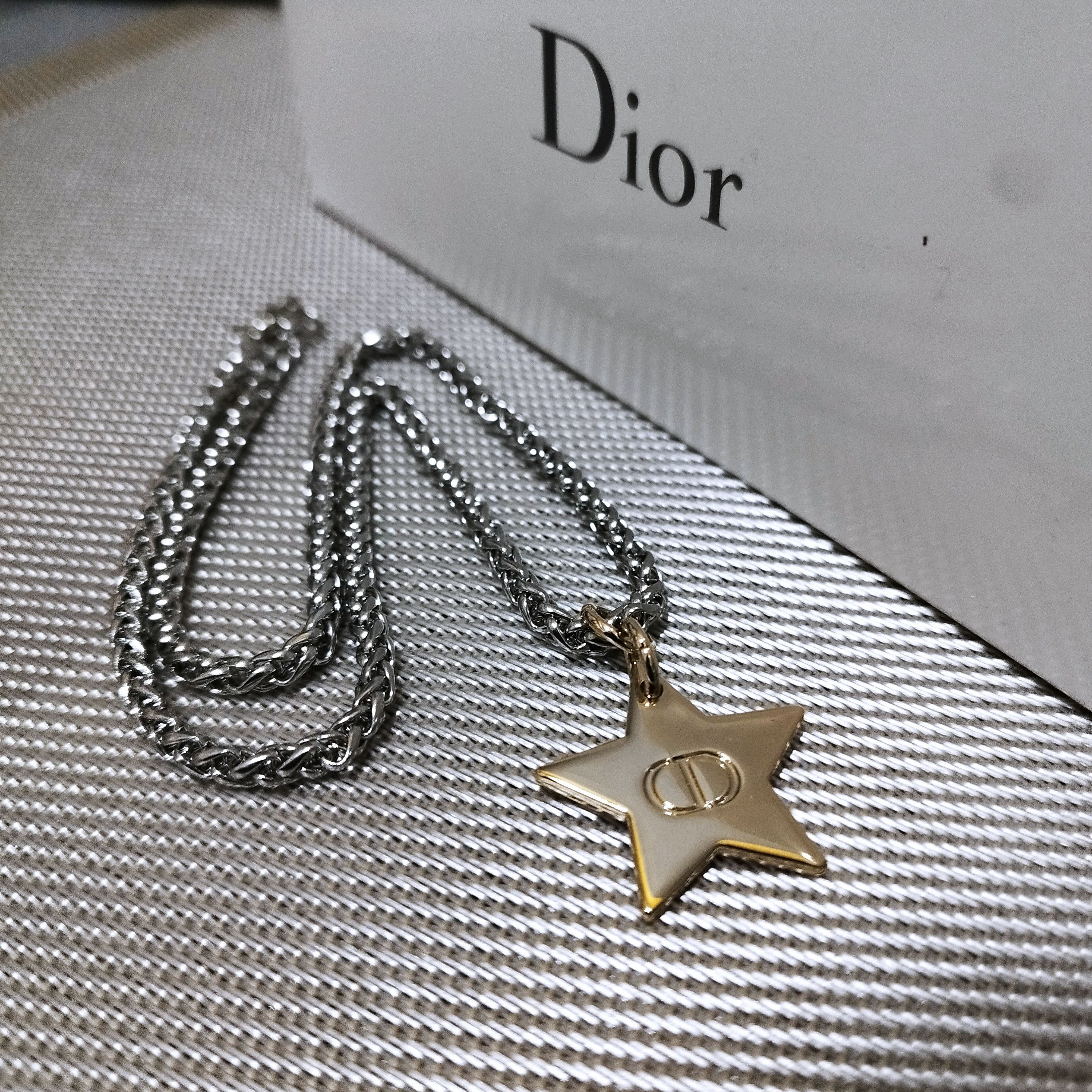 Christian Dior CD Star Necklace