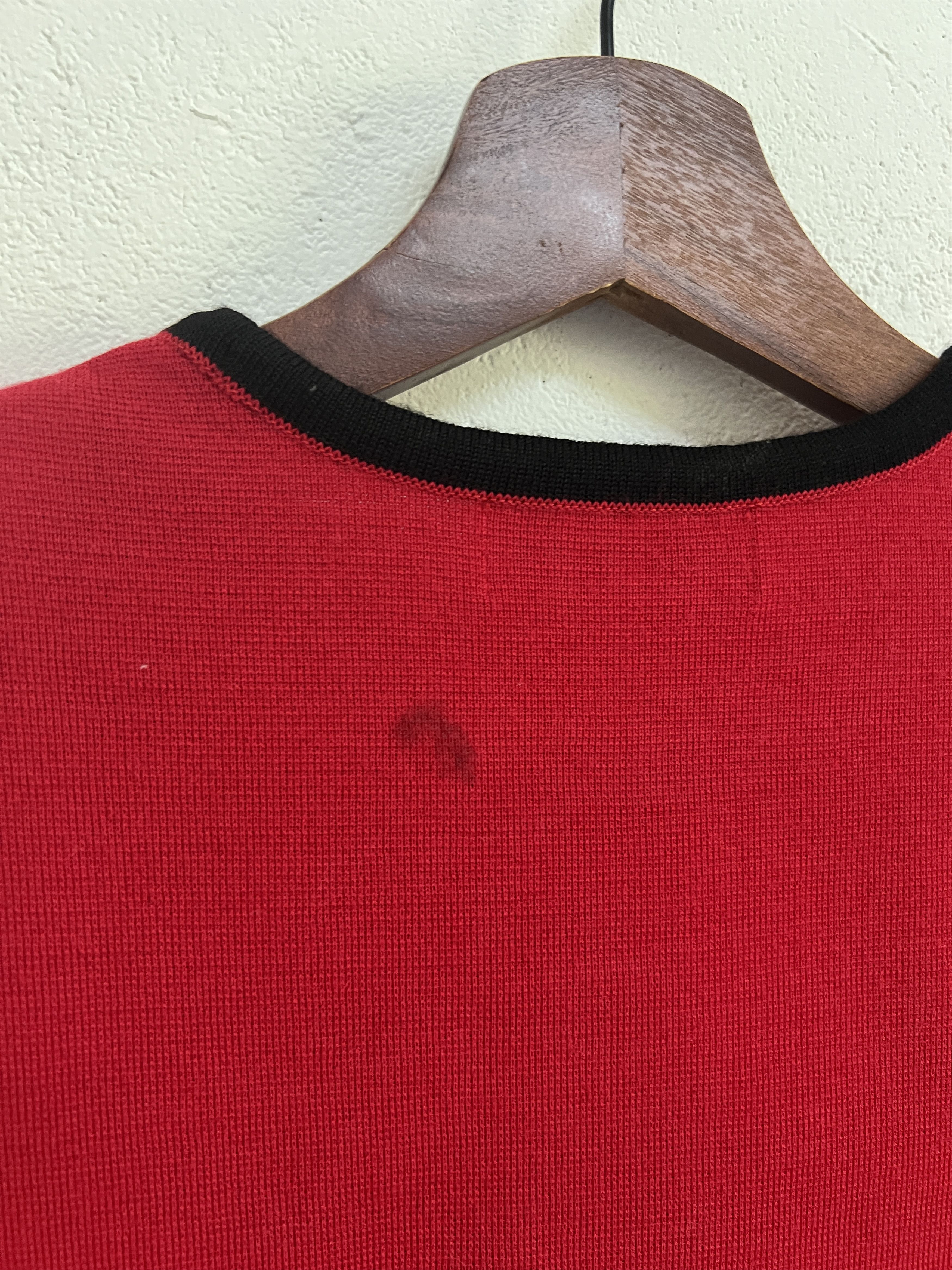 Vintage Vintage ysl women sweater red Size M / US 6-8 / IT 42-44 - 8 Thumbnail
