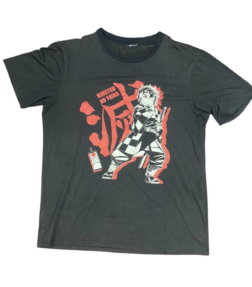 Anime × Japanese Brand Kimetsu no yaiba printed tshirt Size US M / EU 48-50 / 2 - 1 Thumbnail
