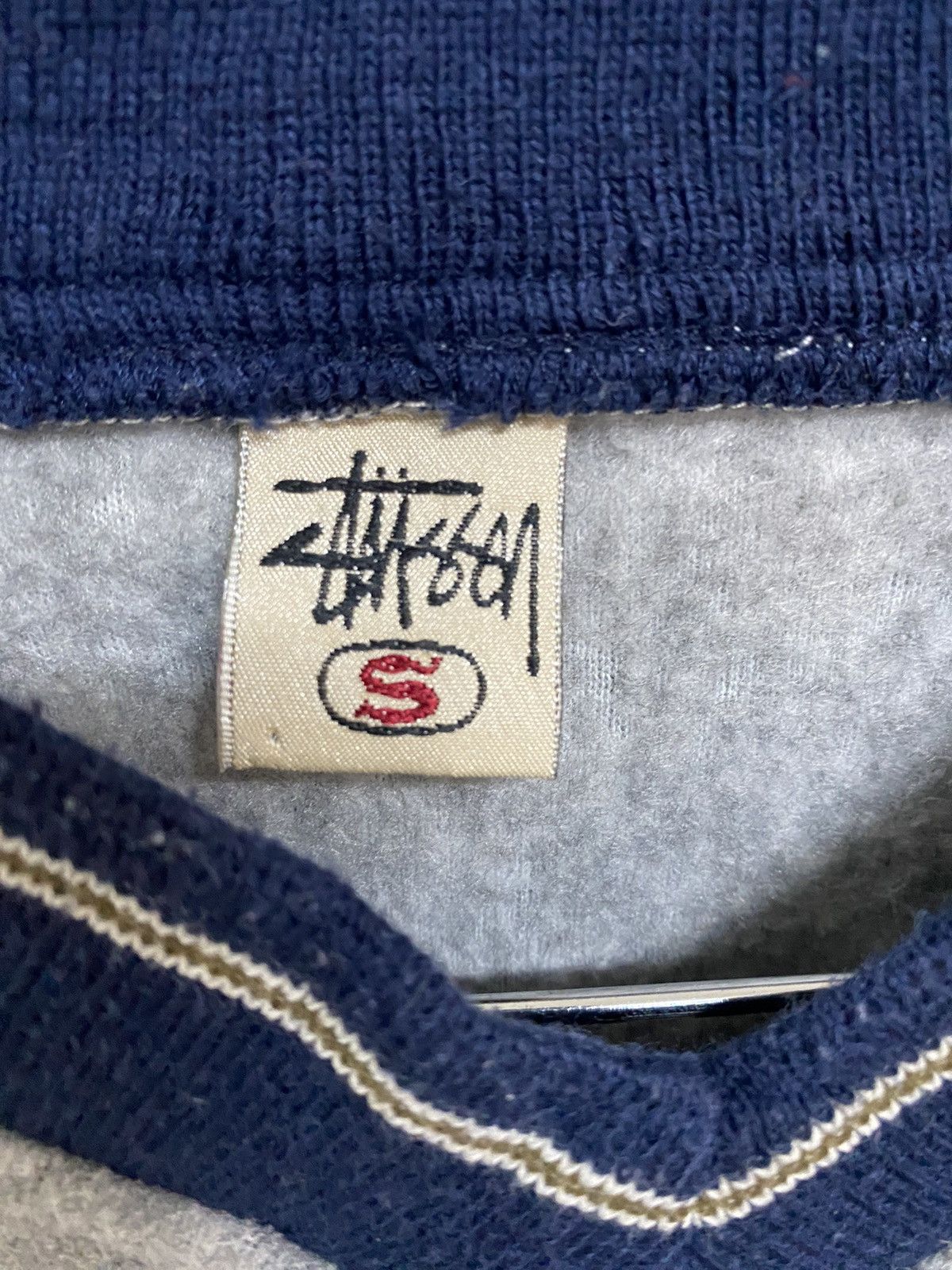 Stussy × Vintage Vintage Stussy Made in OZ Sweatshirt Size US S / EU 44-46 / 1 - 5 Thumbnail