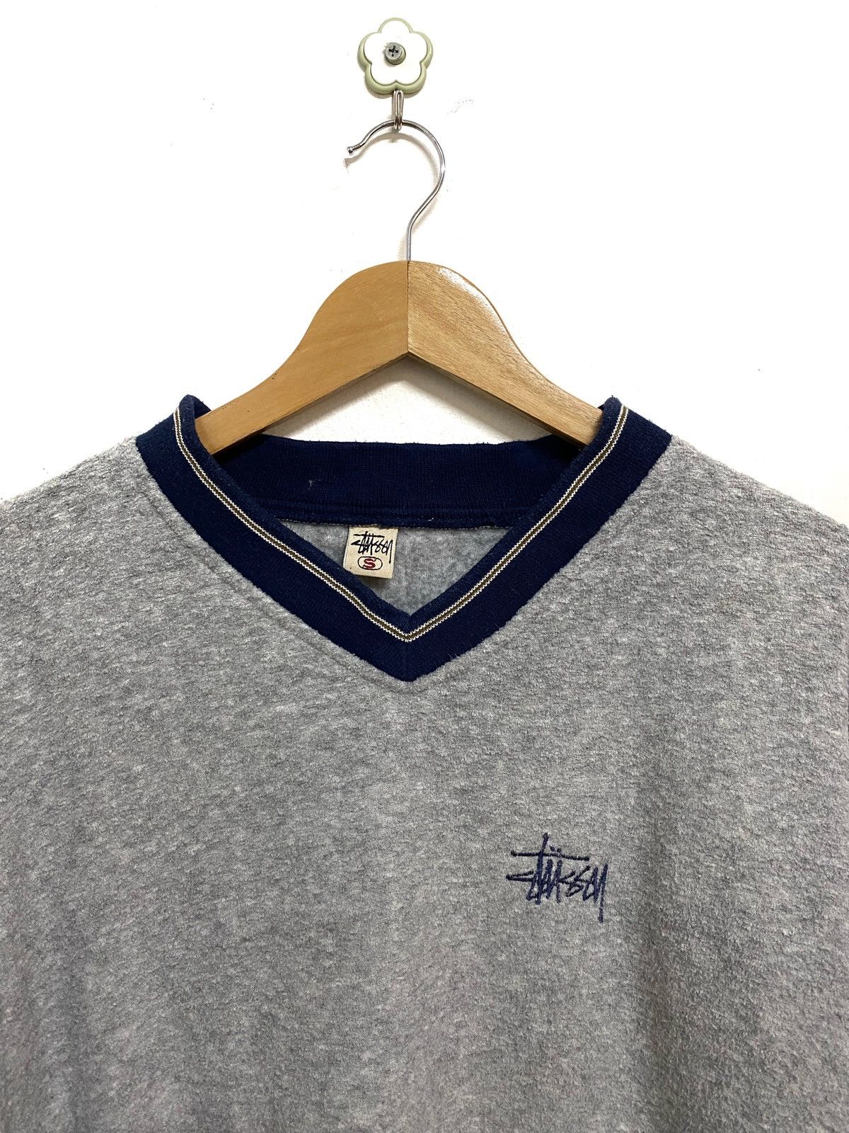 Stussy × Vintage Vintage Stussy Made in OZ Sweatshirt Size US S / EU 44-46 / 1 - 2 Thumbnail