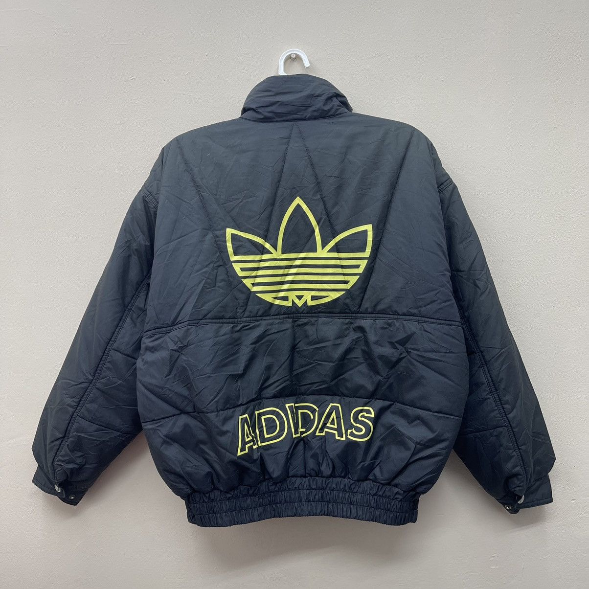 Vintage Adidas Puffer Jacket Big Logo