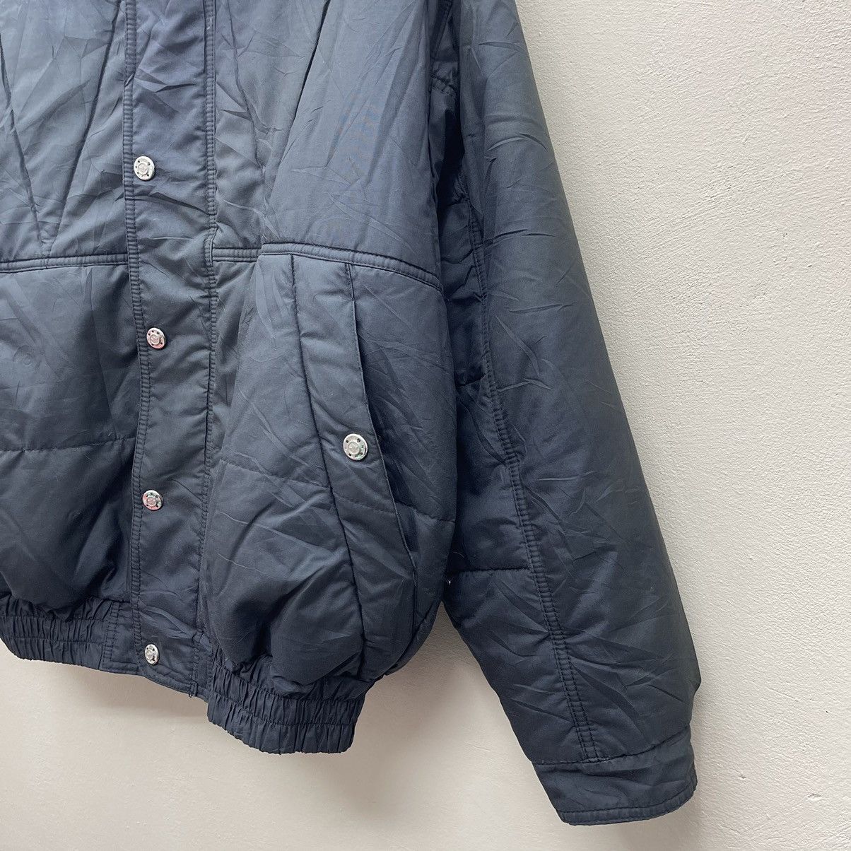 Adidas × Descente × Vintage Vintage Adidas Puffer Jacket Big Logo Size US L / EU 52-54 / 3 - 3 Thumbnail
