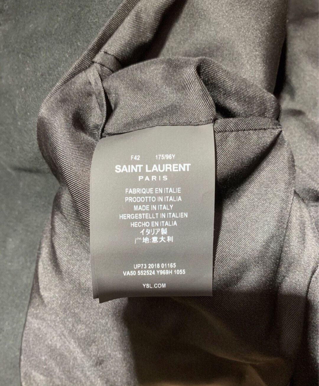 Saint Laurent Paris saint laurent Gold button round neck long sleeve suit Size US XS / EU 42 / 0 - 5 Thumbnail
